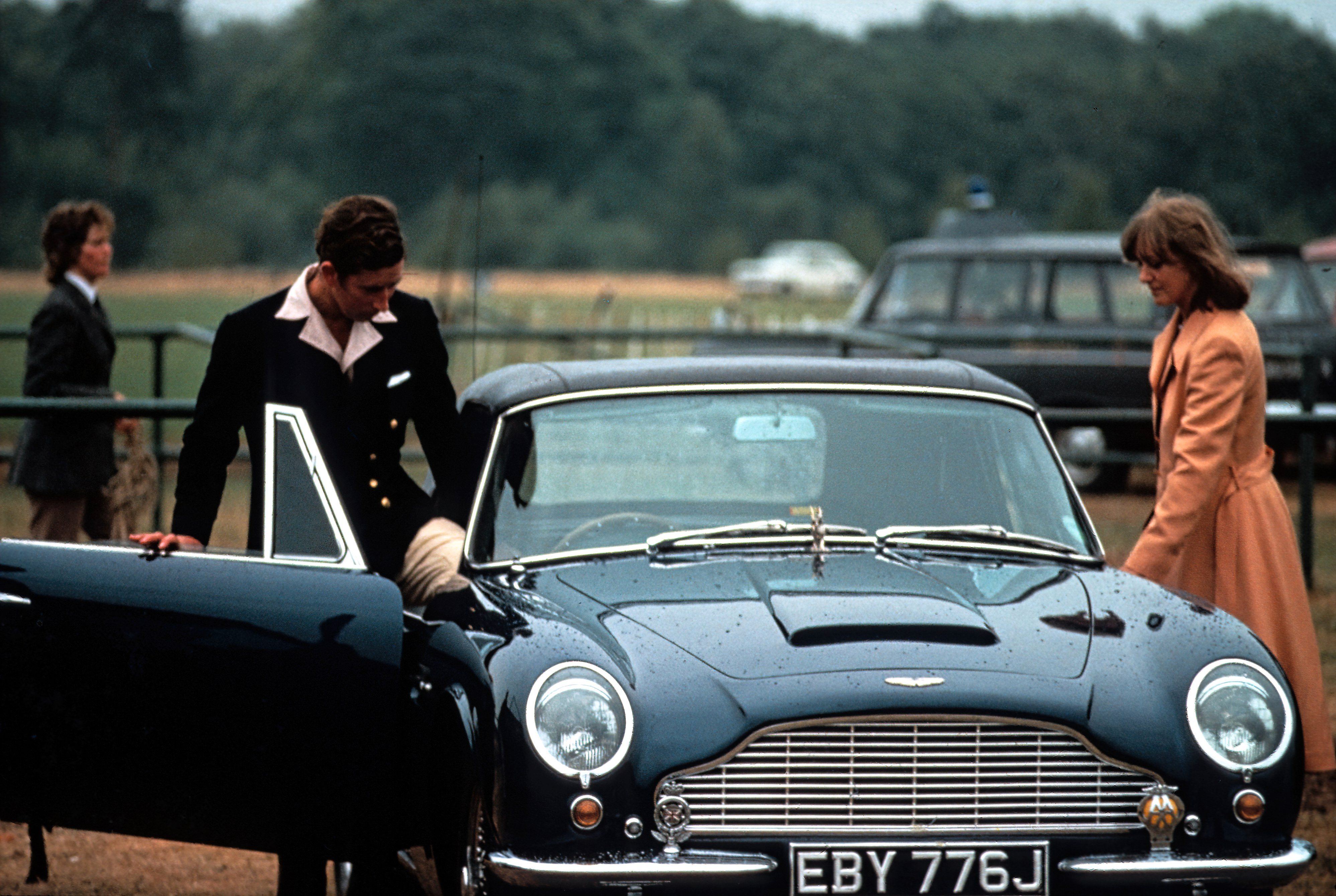 Prince Charles &amp;amp; A Woman Get Into His Car
