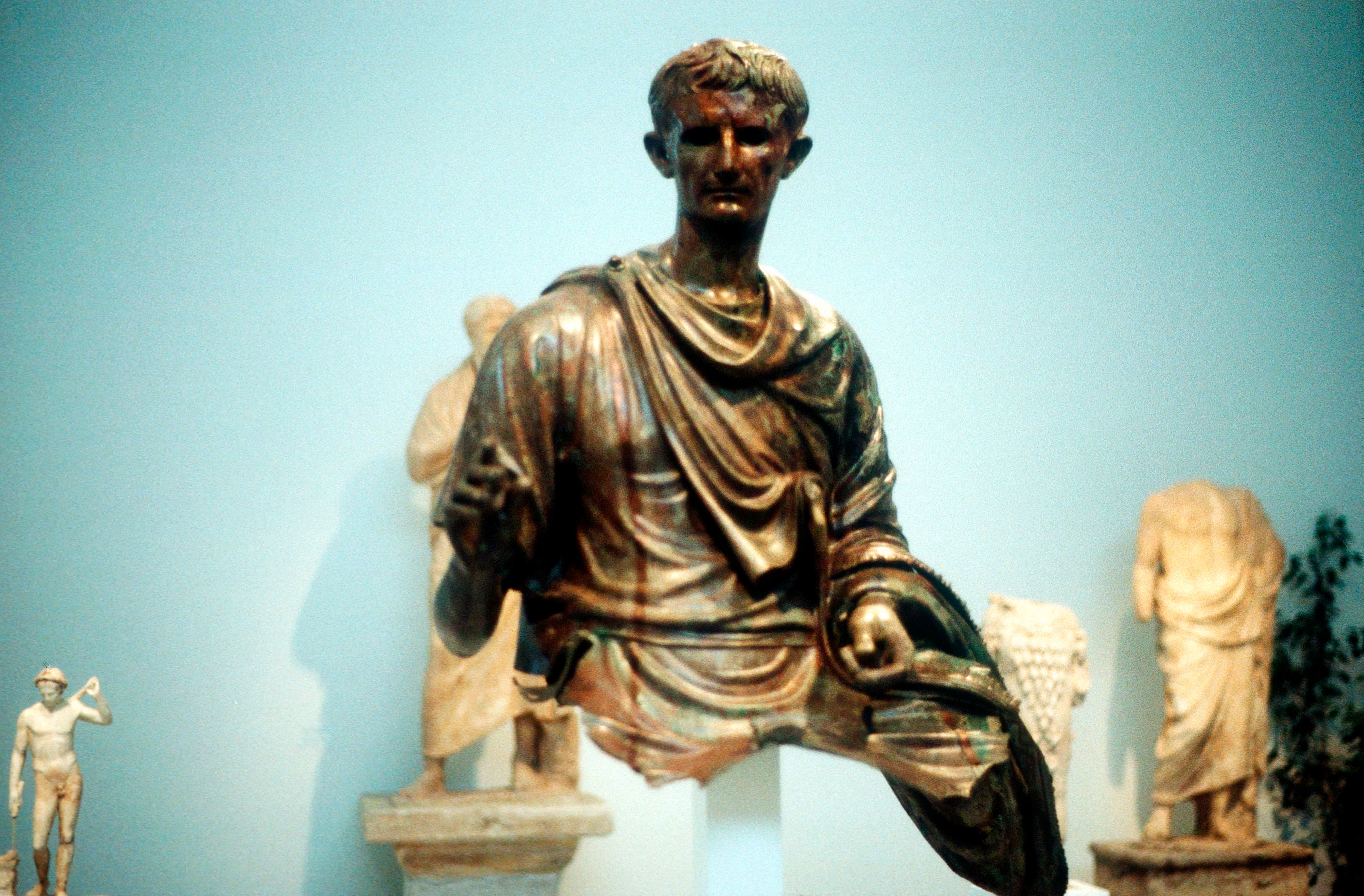 Augustus Caesar - Gaius Julius Caesar Octavianus (63 BC-14 AD), first Roman Emperor.