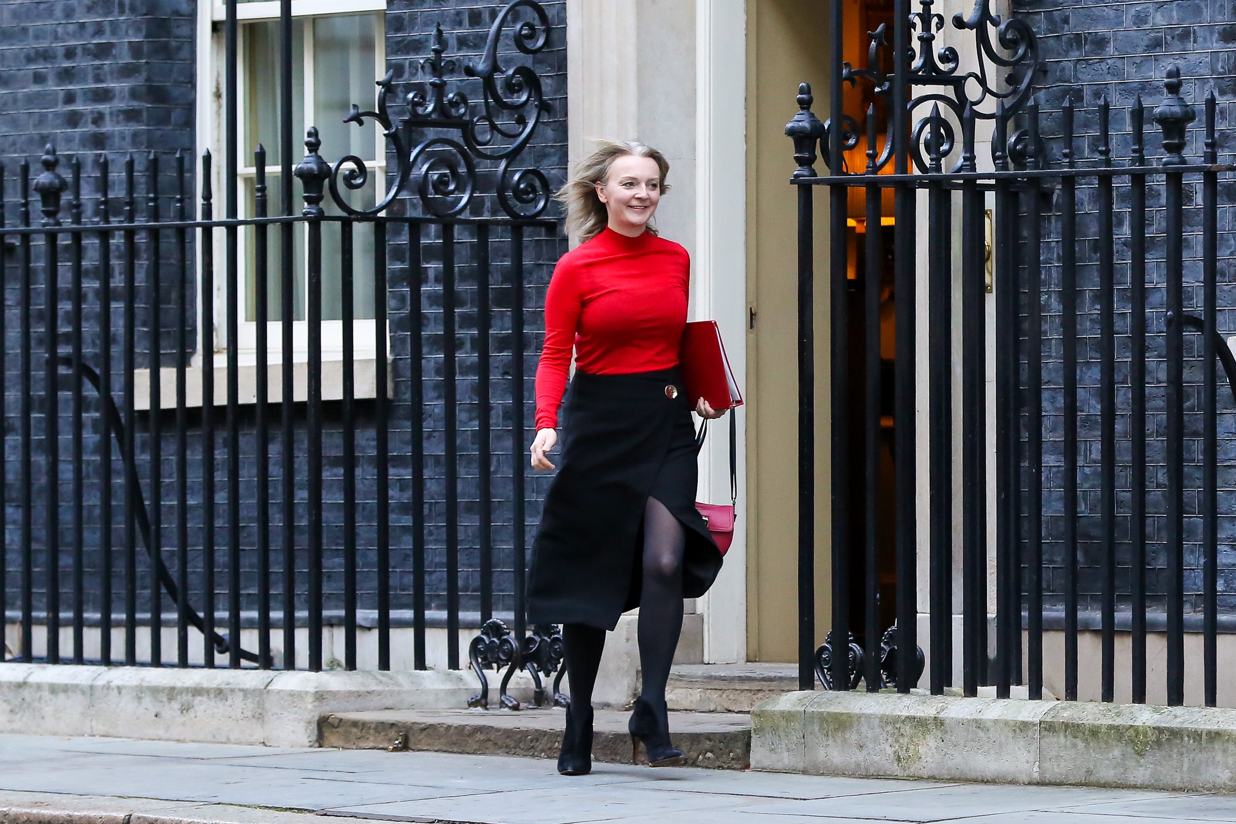 Liz Truss - Chief Secretary to the Treasury is seen