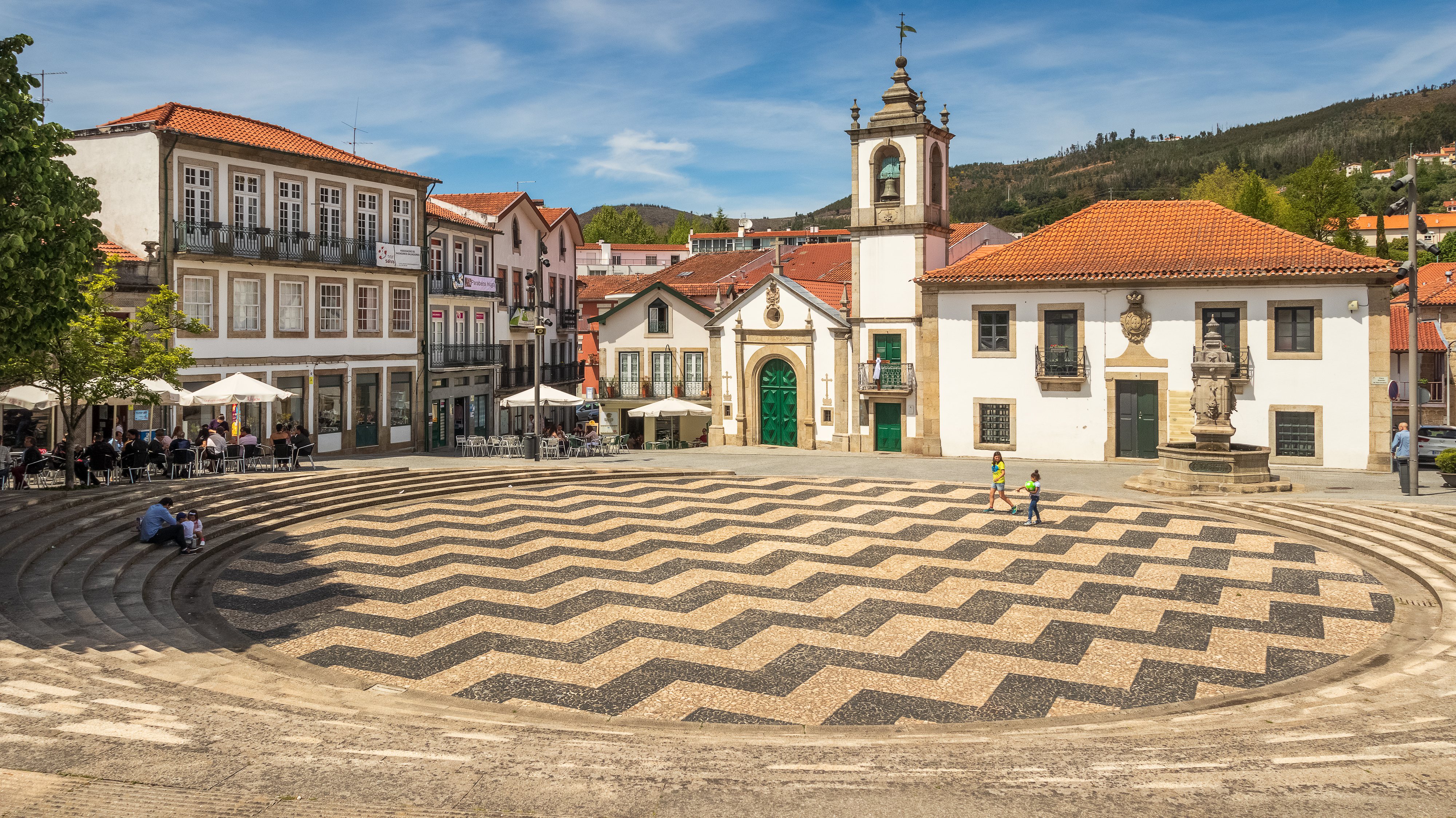 Center of the Village of Arouca in Portugal.