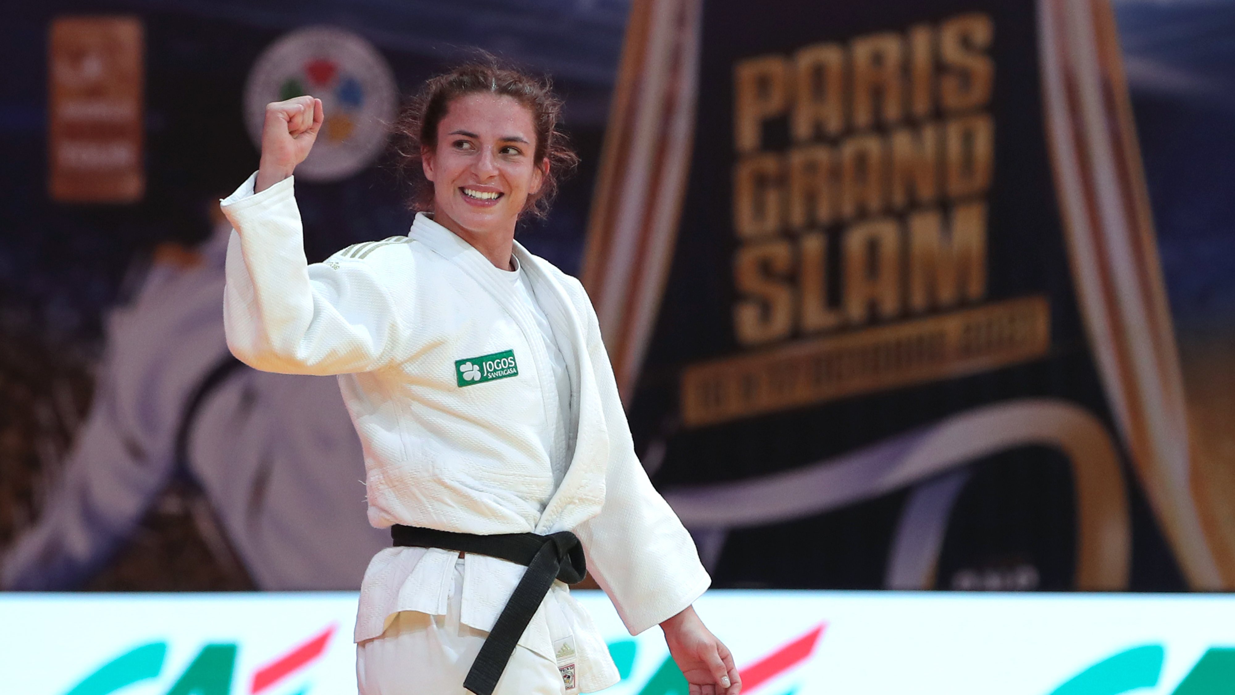 A atleta alcançou a 15.ª medalha portuguesa no Grand Slam francês