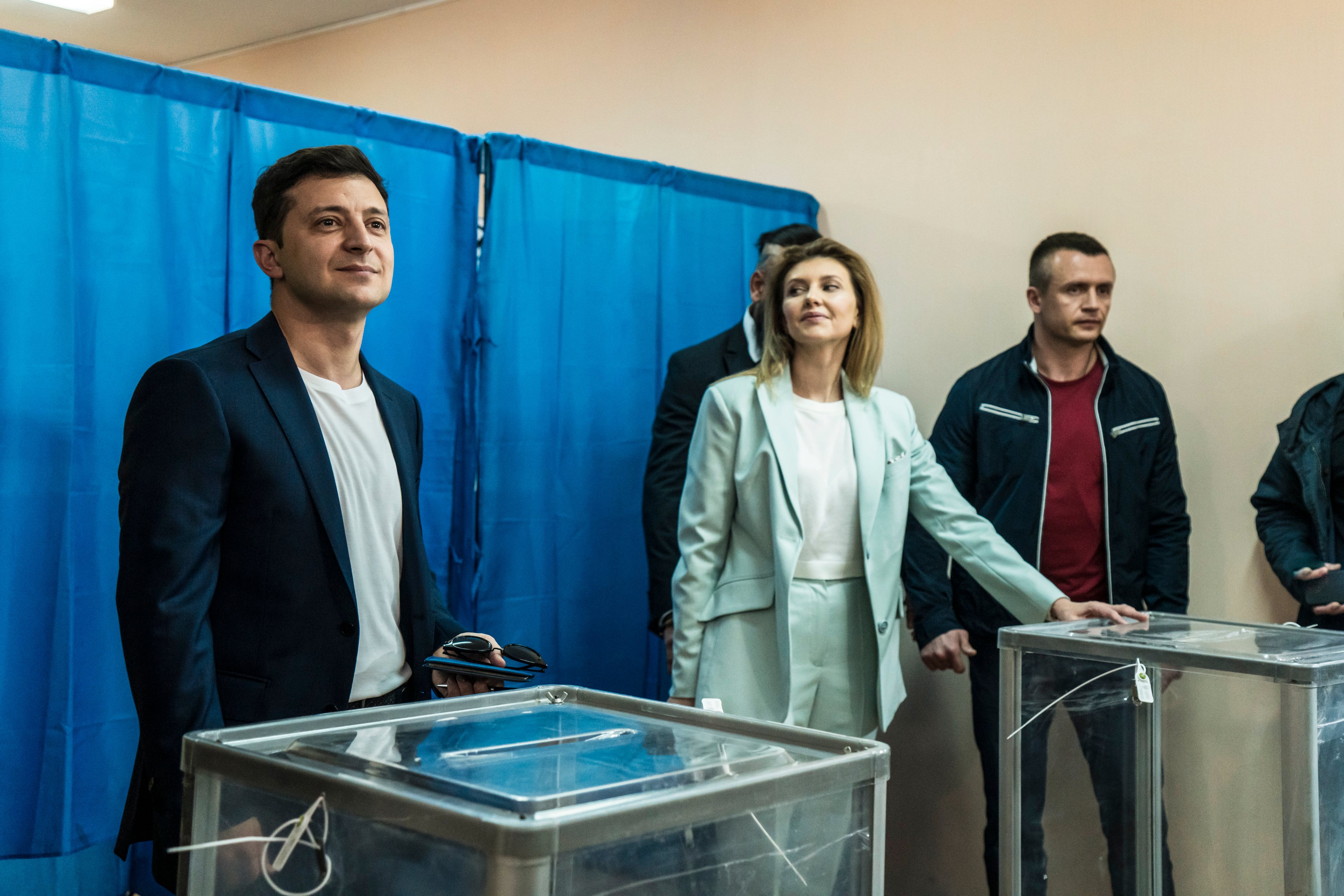 Voters Go To The Polls In Ukraine&#039;s General Election