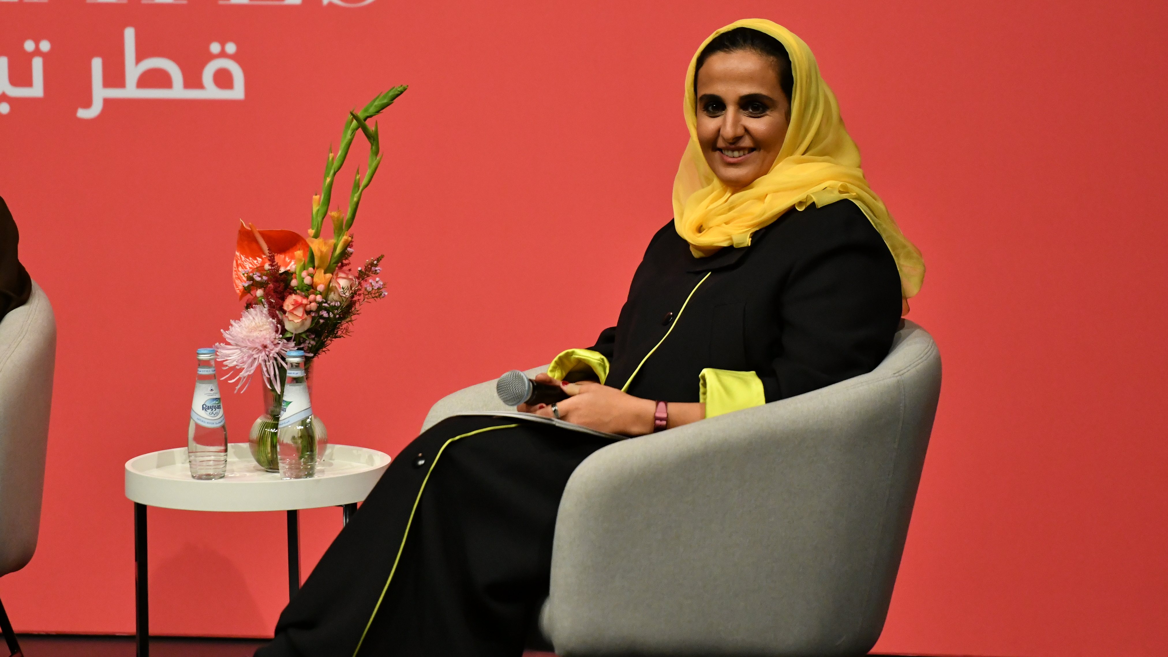 #QatarCreates Public Talk With Her Excellency Sheikha Al Mayassa Bint Hamad bin Khalifa Al Thani, Naomi Campbell, And Pierpaolo Piccioli