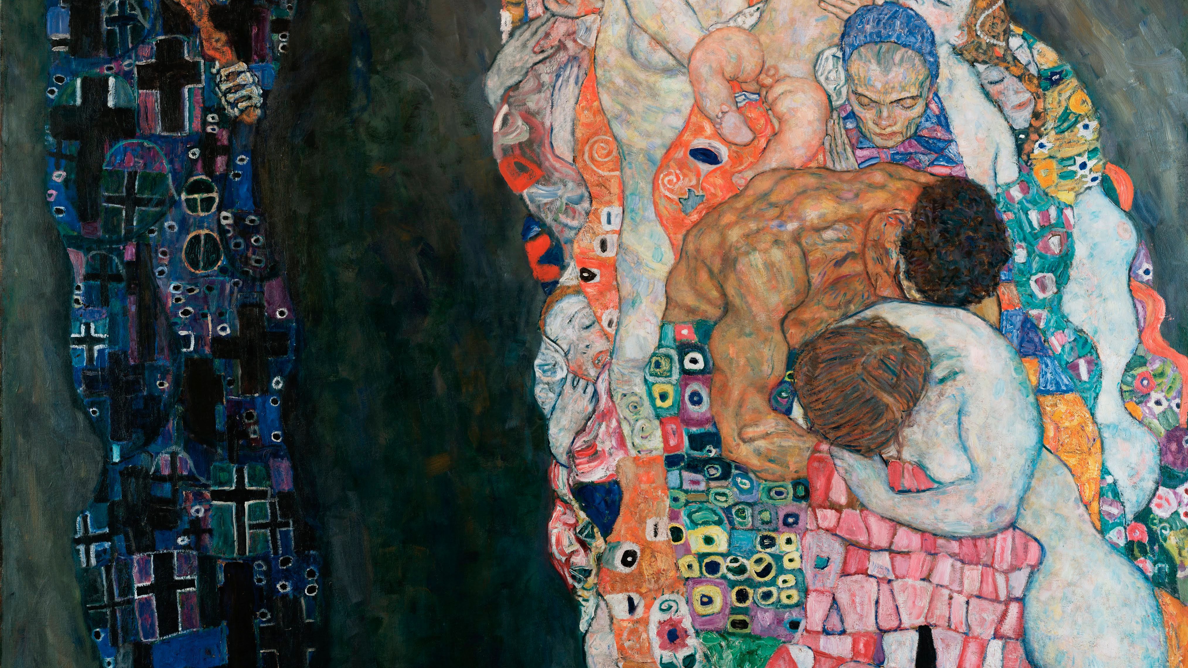 Death and Life (Tod und Leben) by Gustav Klimt