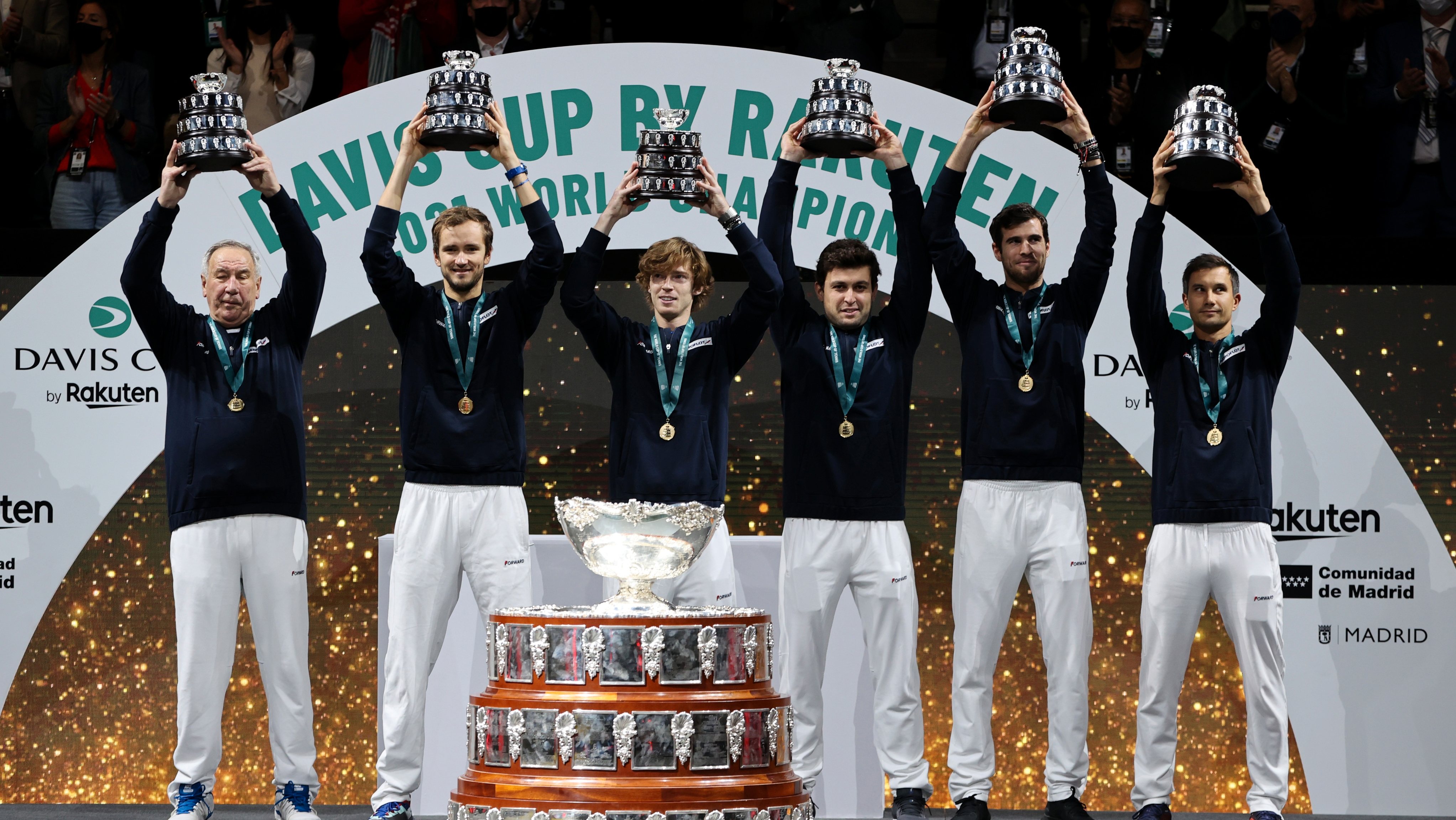 Federação Russa recuperou saladeira 15 anos depois, conquistando pela terceira vez na história a Taça Davis