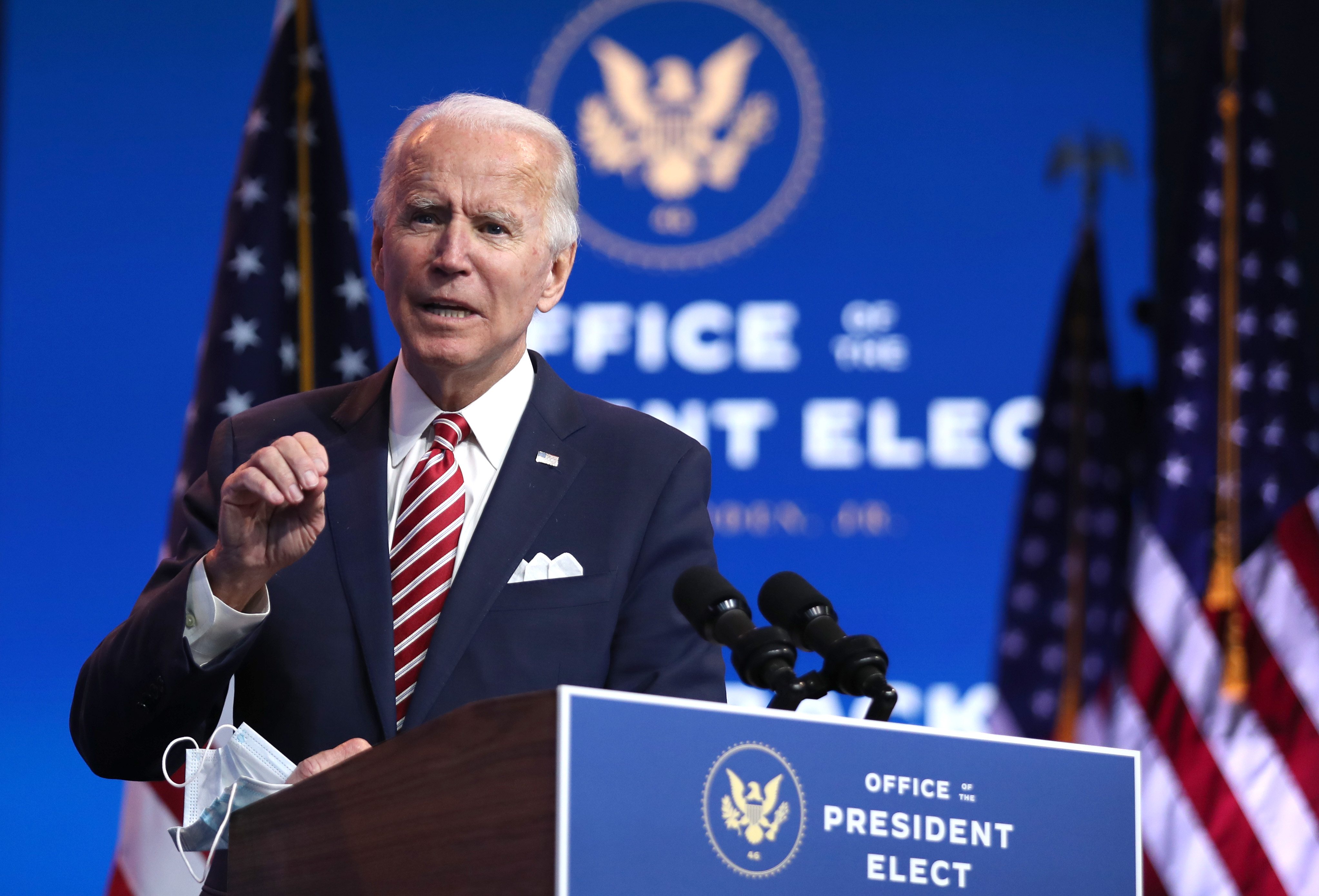 President-Elect Joe Biden Makes Address On Nation&#039;s Economy