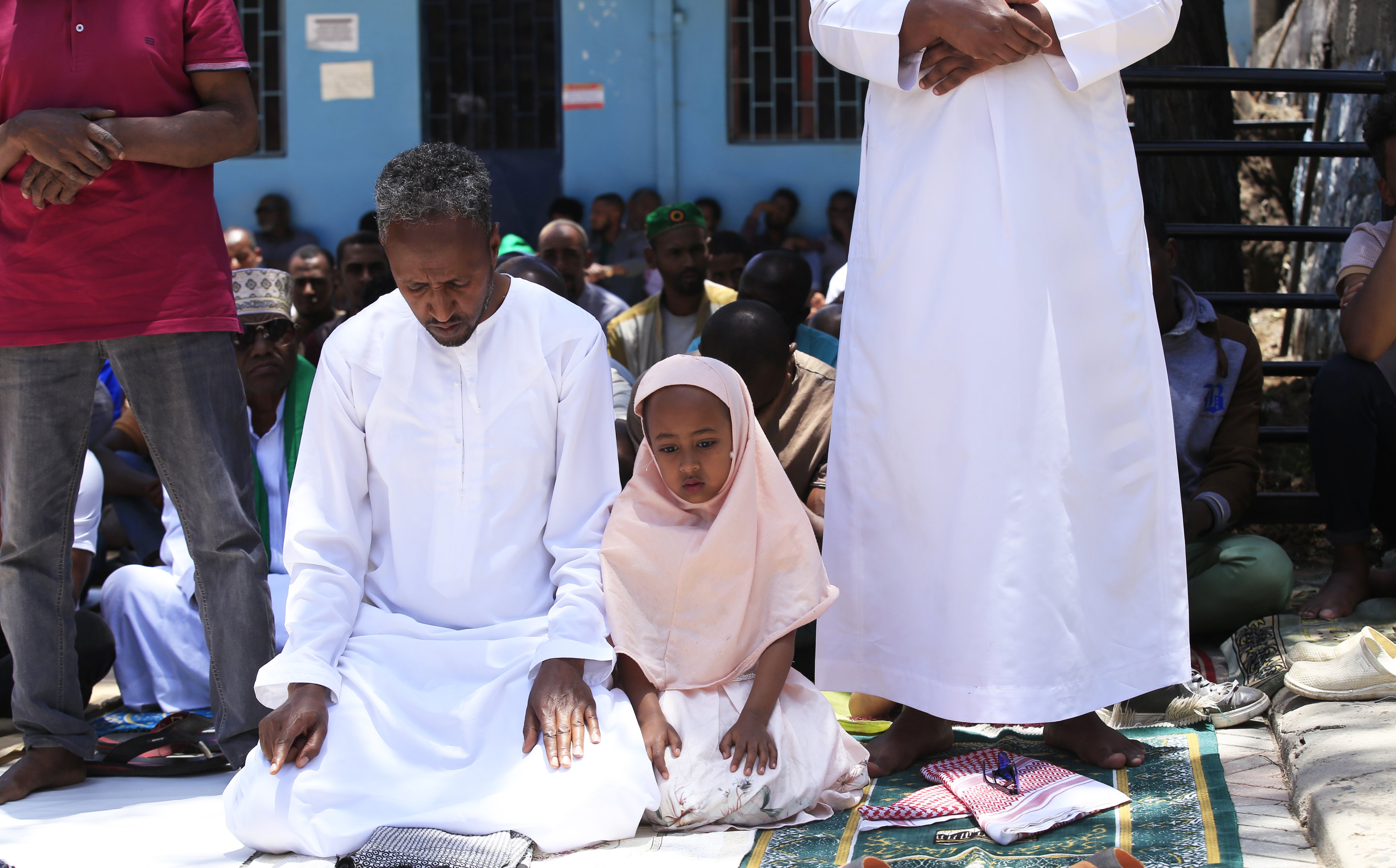 First Friday prayer of Ramadan in Ethiopia
