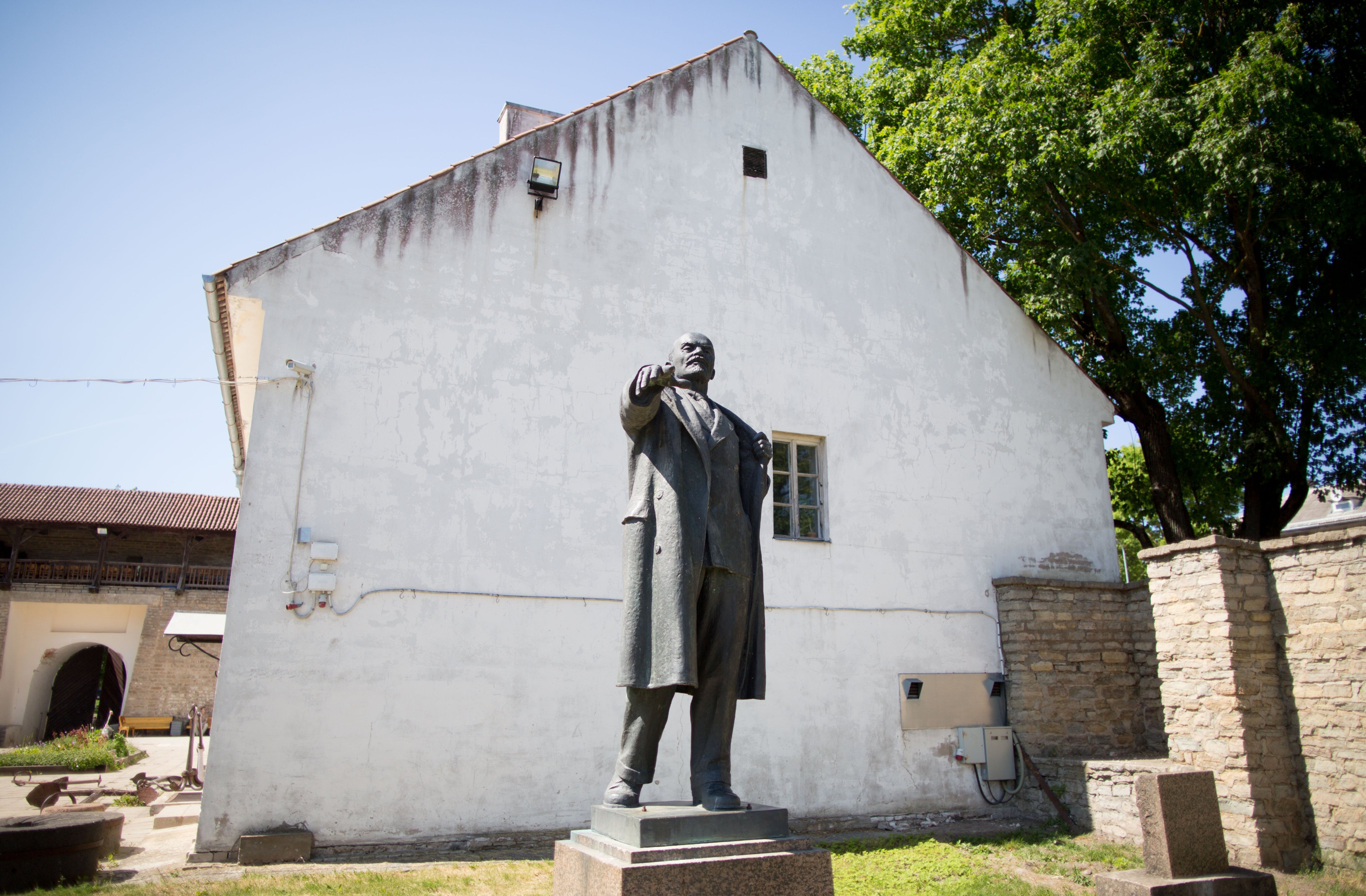 Lenin memorial in Narva
