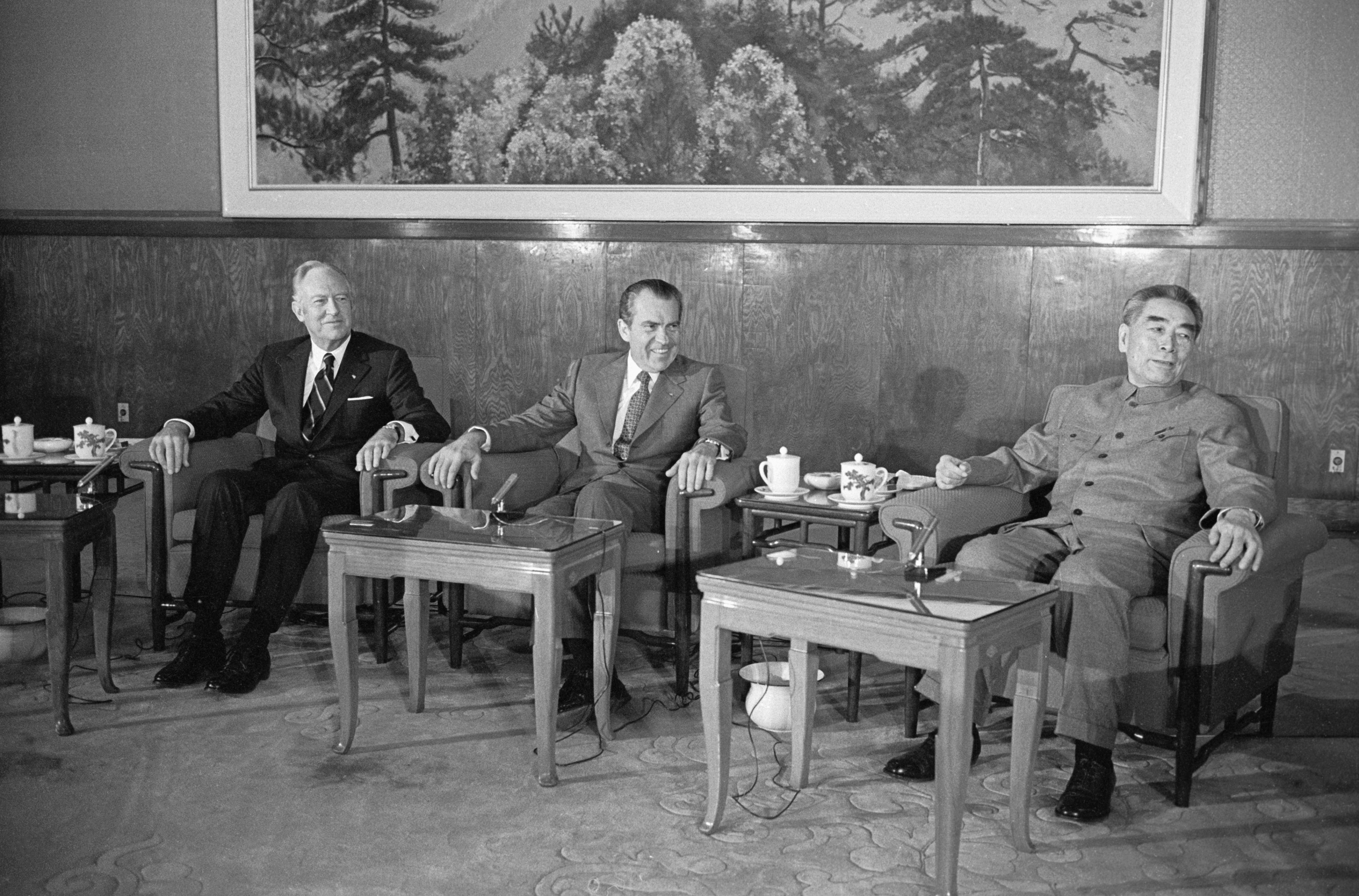 Meetings Between Nixon and Chou