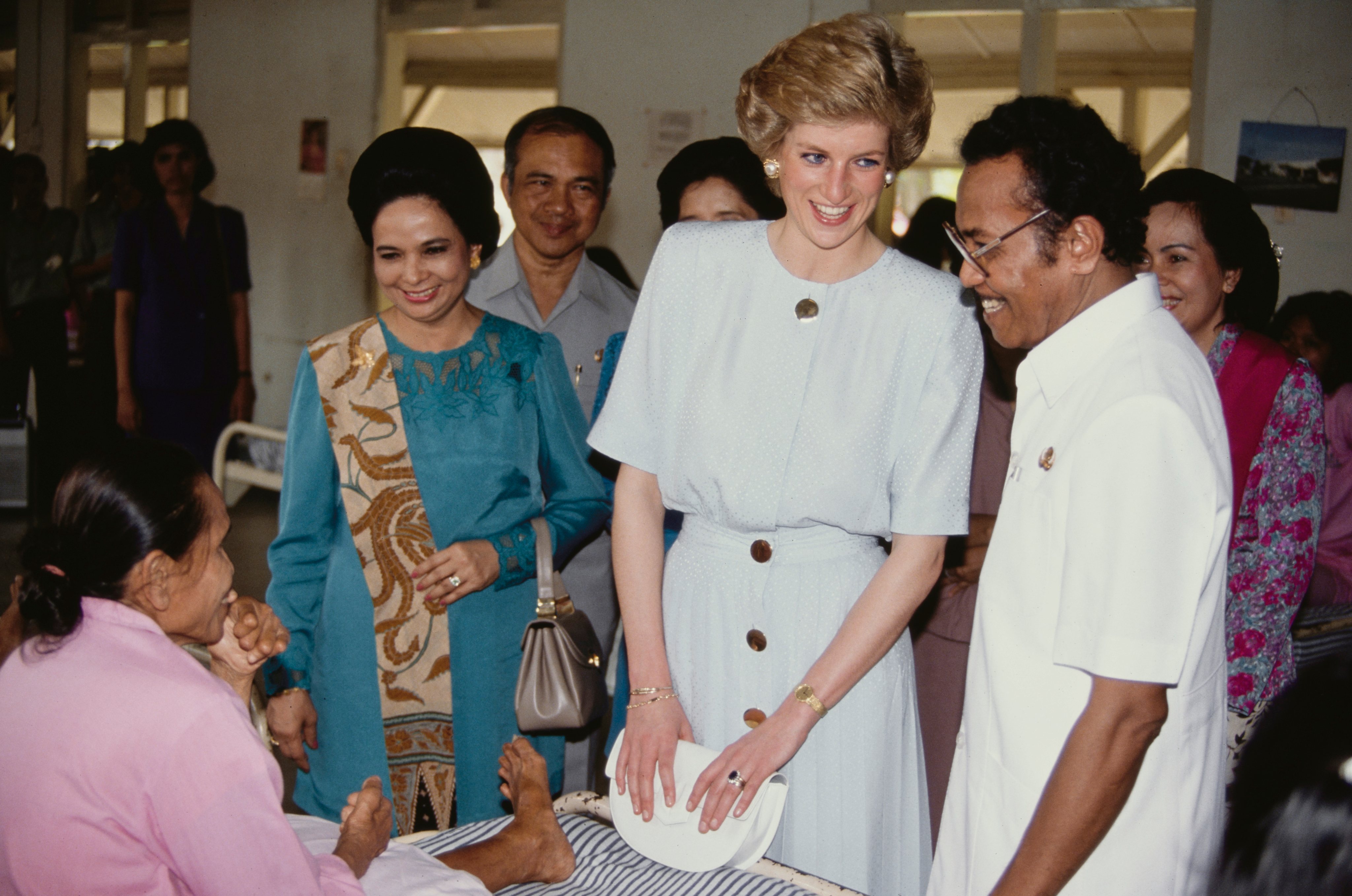 Diana At Leprosy Hospital