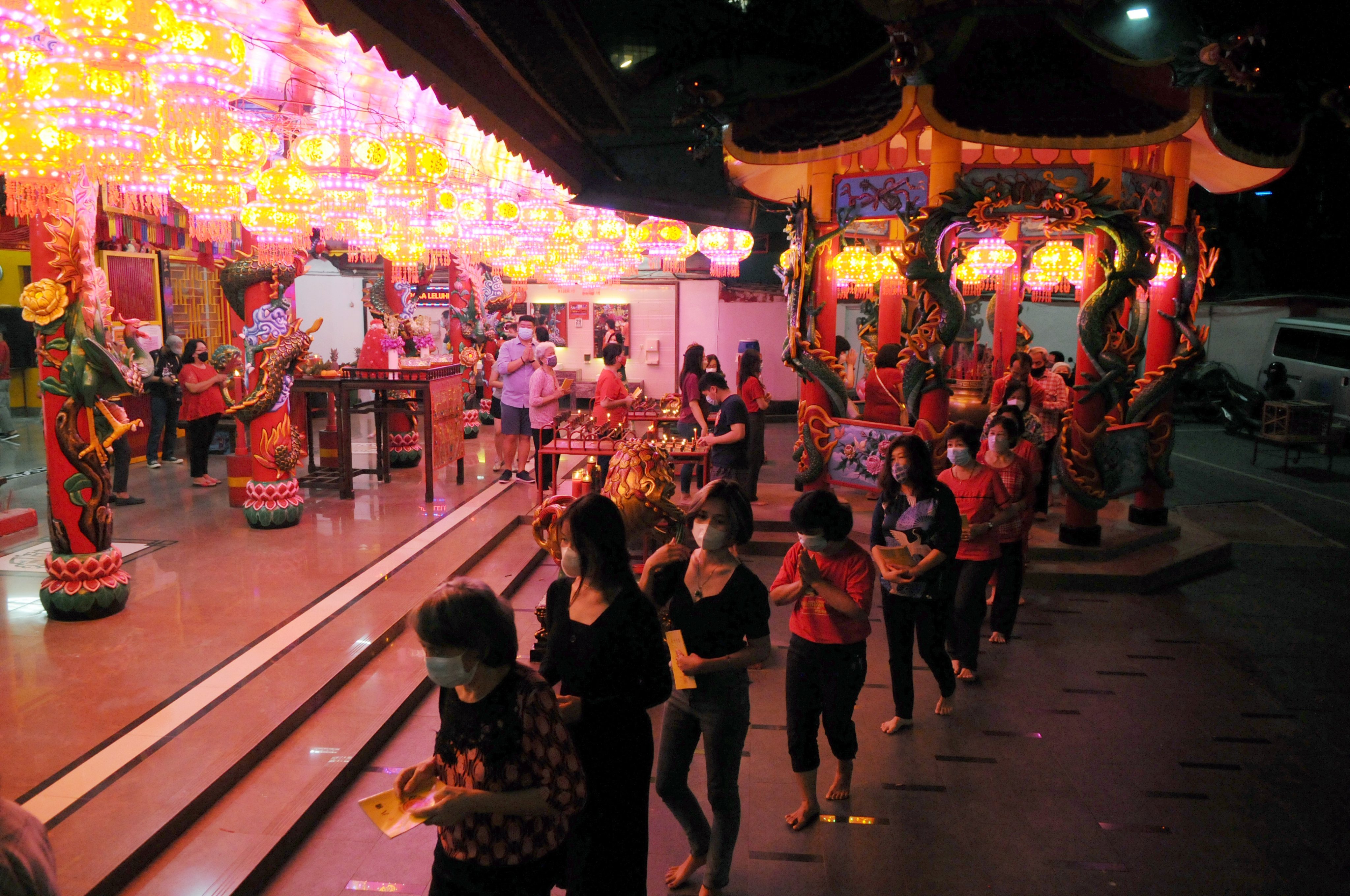 Chinese New Year Prayers in Jakarta