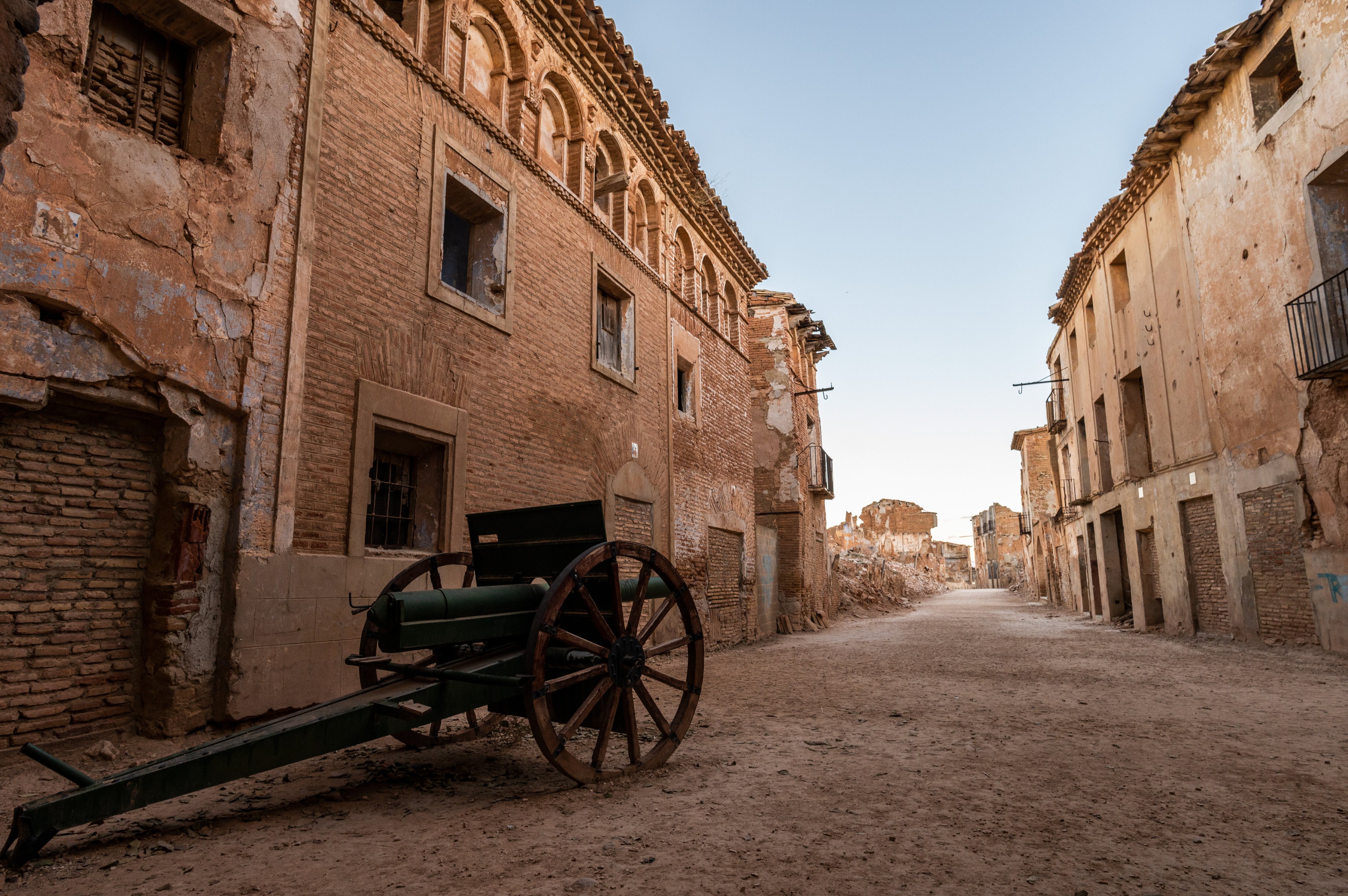 Cidades abandonadas: Belchite, Espanha