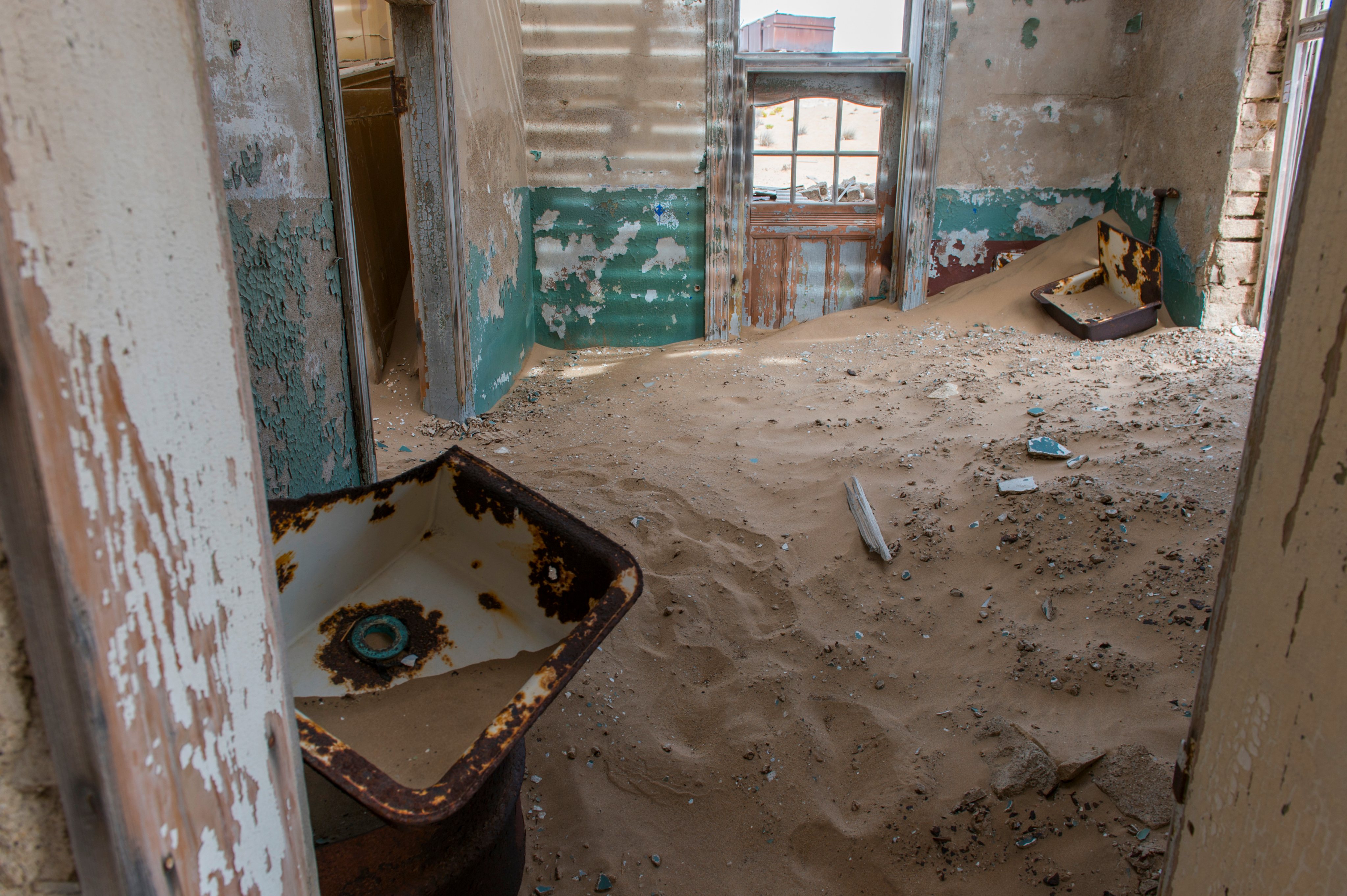 Cidades abandonadas: Kolmanskop, Namíbia
