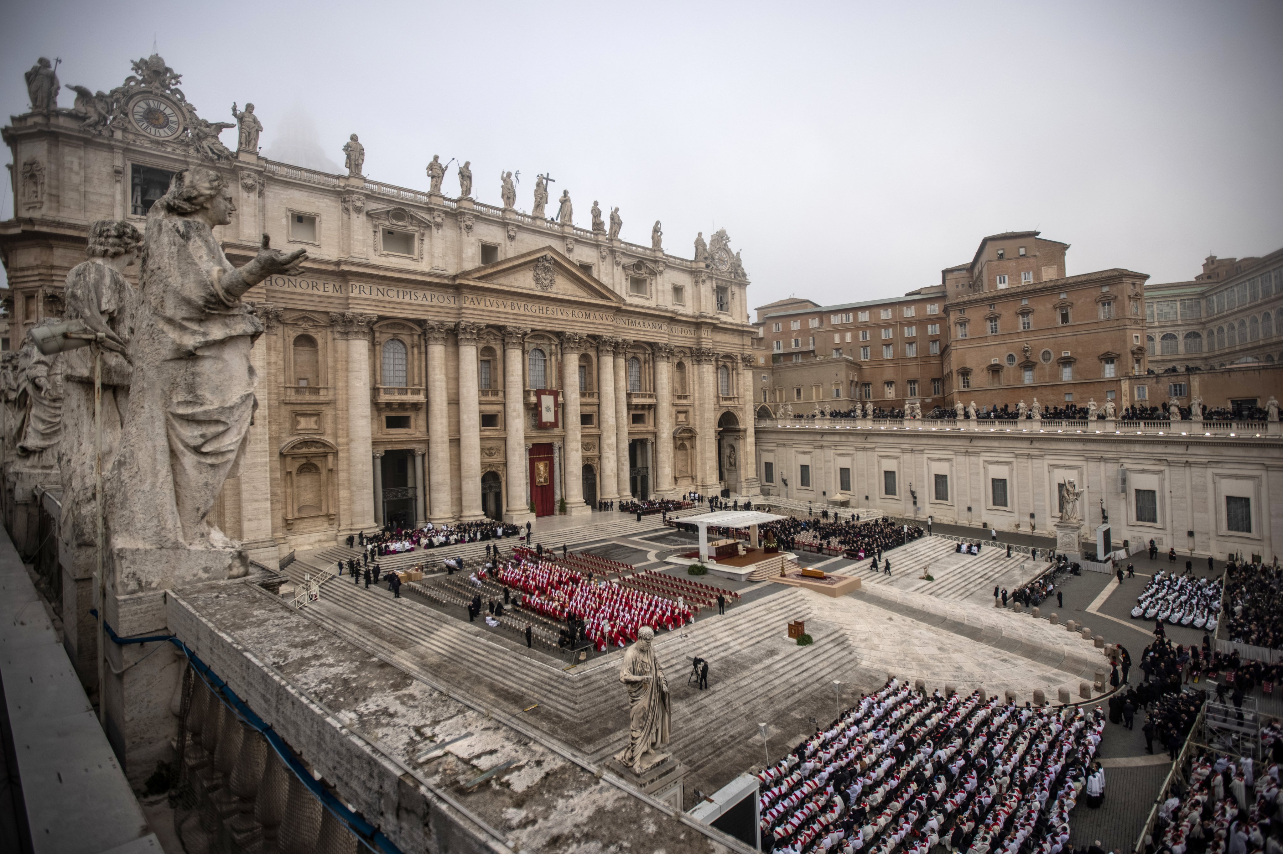 Pope Emeritus Benedict XVI died - Funeral Mass