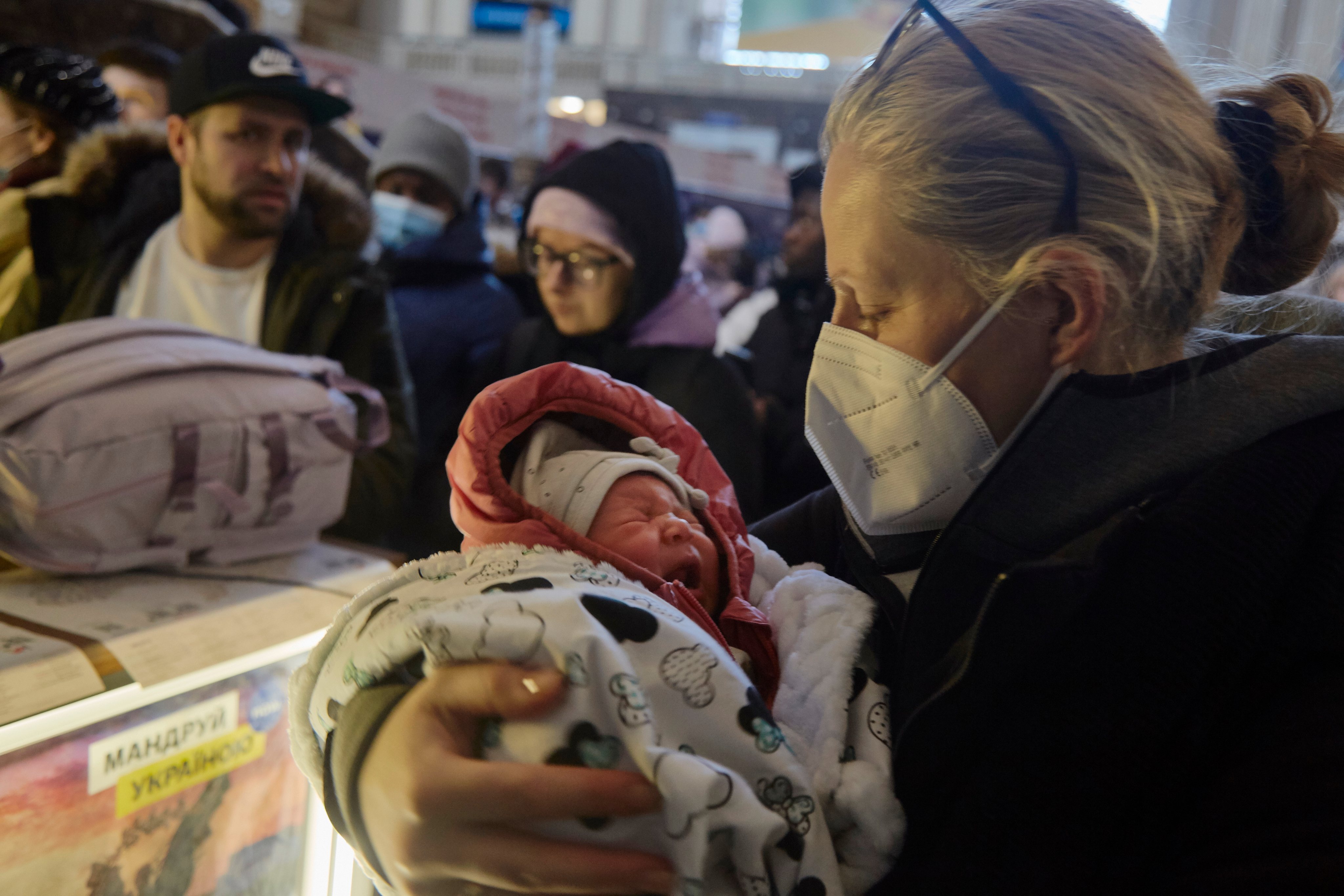 German Couple Evacuate From Kyiv With Surrogate Babies