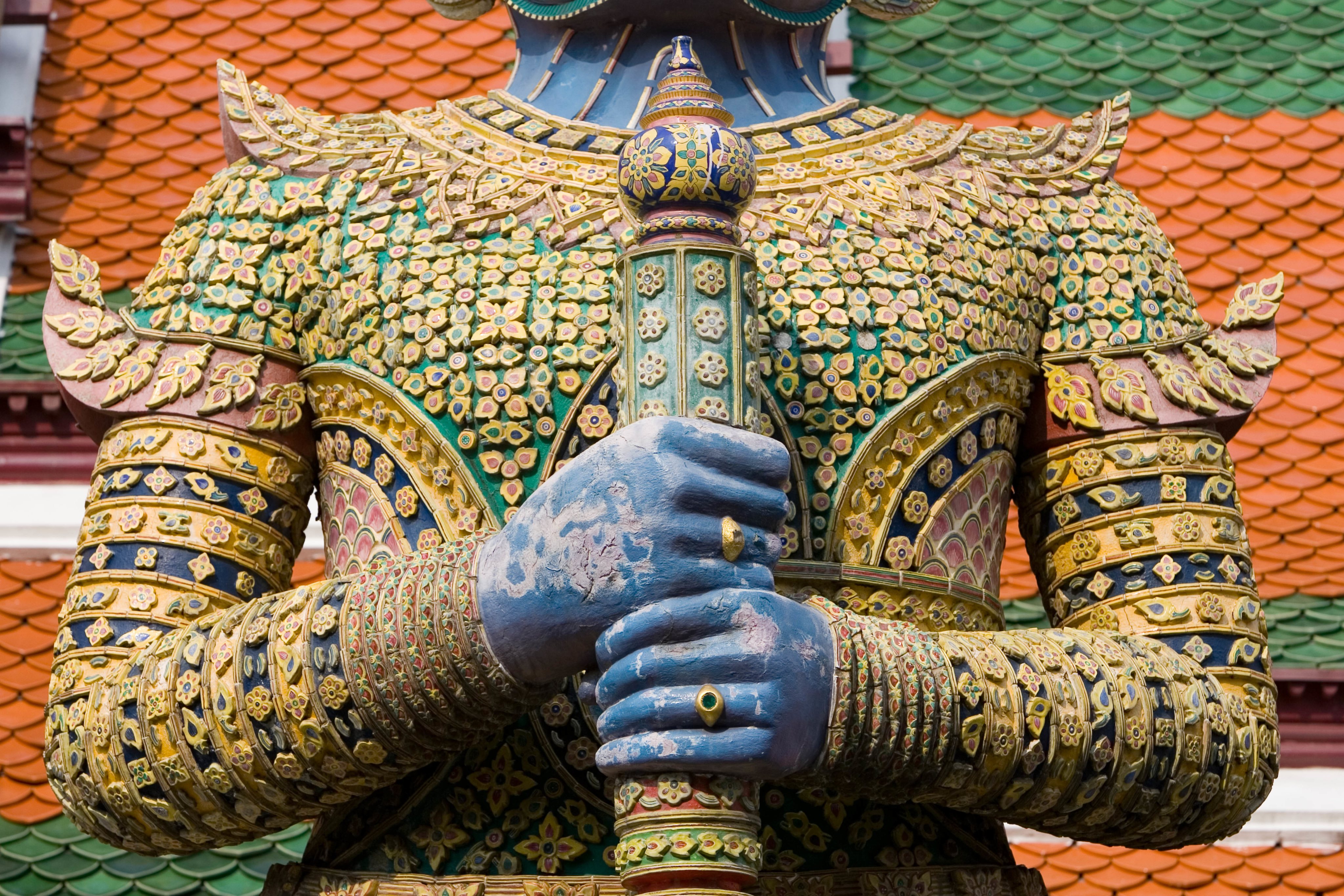 Indrajit Giant Statue, Thailand