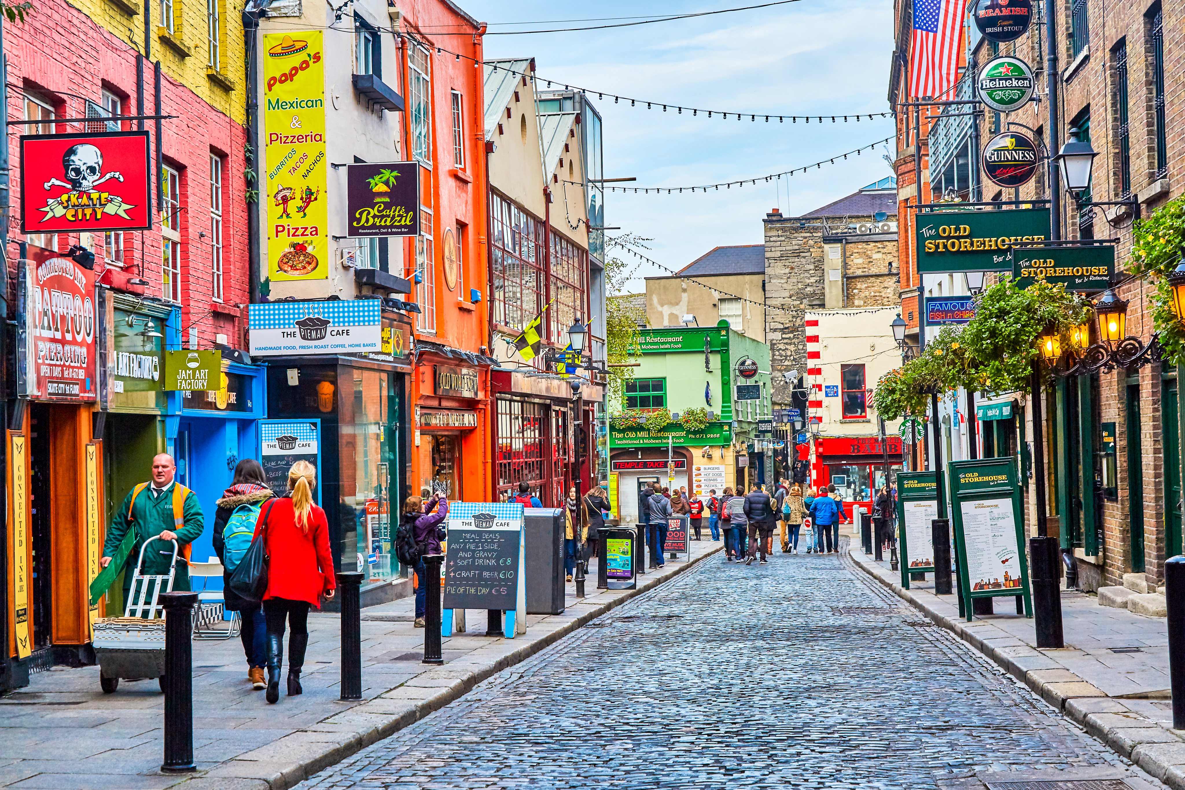 Streets of Dublin City, Ireland