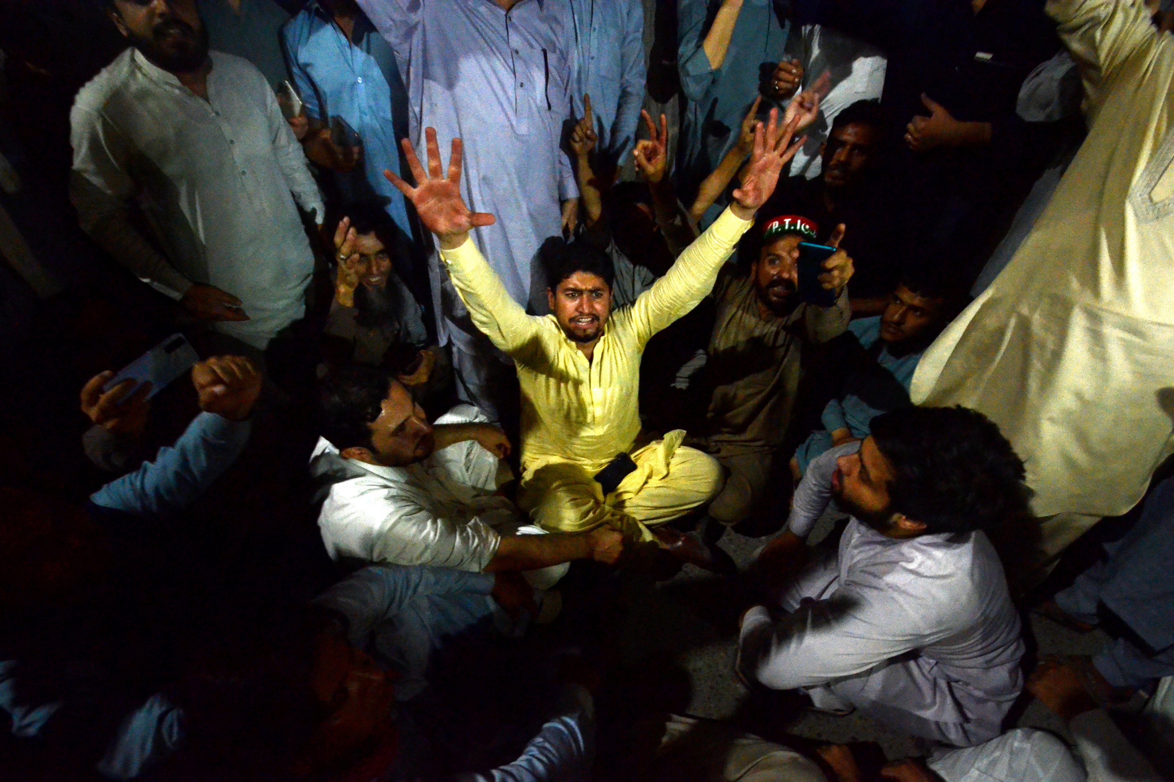 Protests erupt after assassination attempt on former Pakistani premier