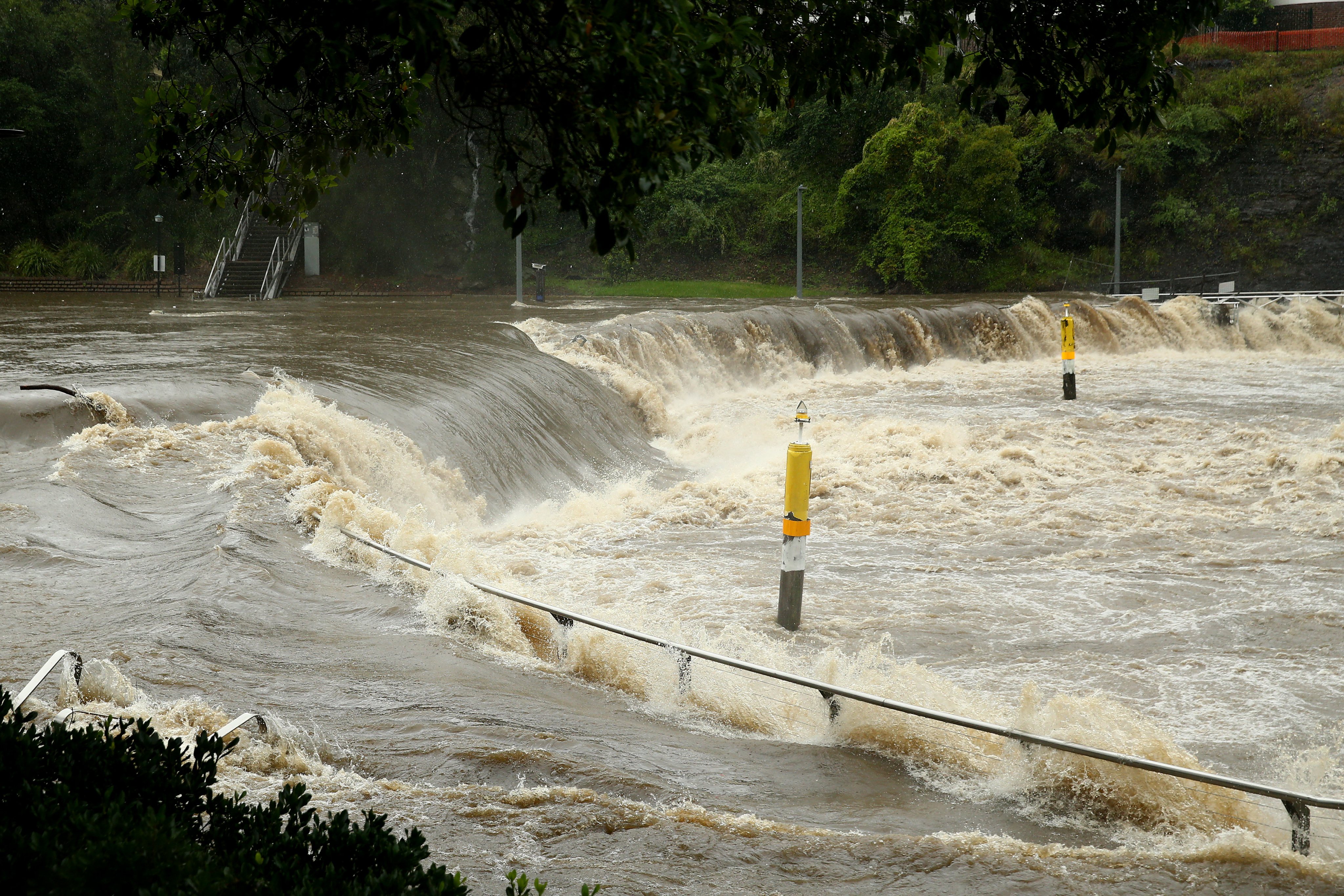 Flash Flooding And Extreme Weather Warnings In Place For NSW Coast