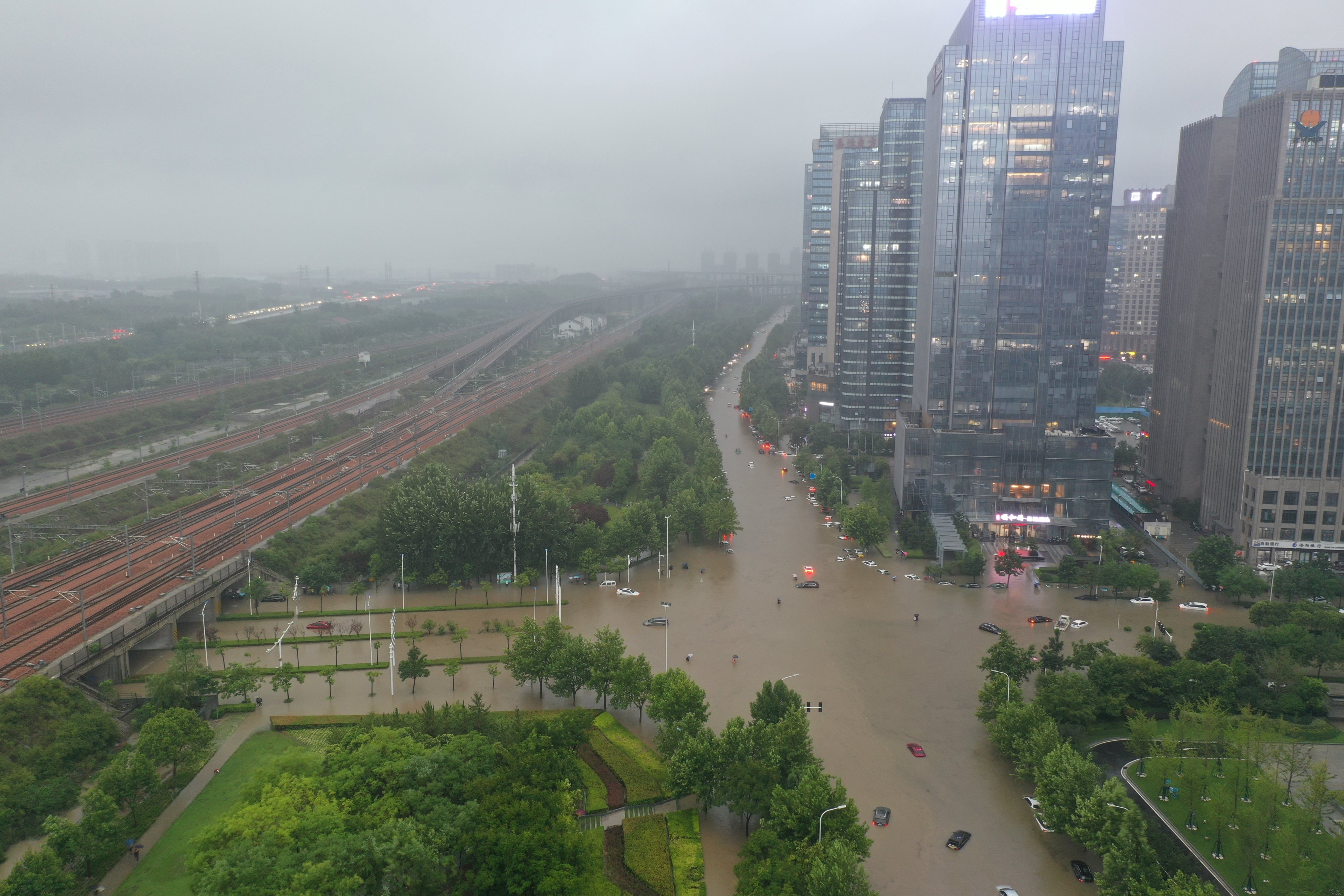 Torrential Rains Hit Henan