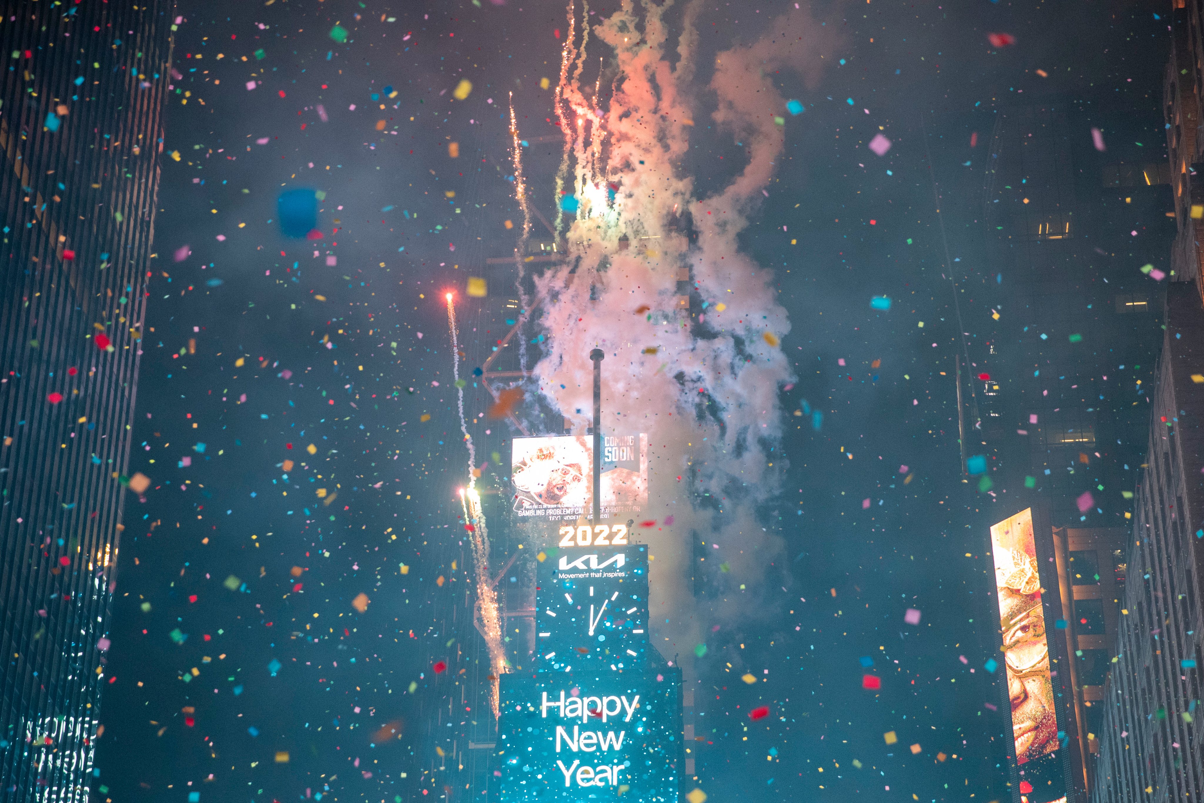 Times Square New Year&#039;s Eve 2022 Celebration