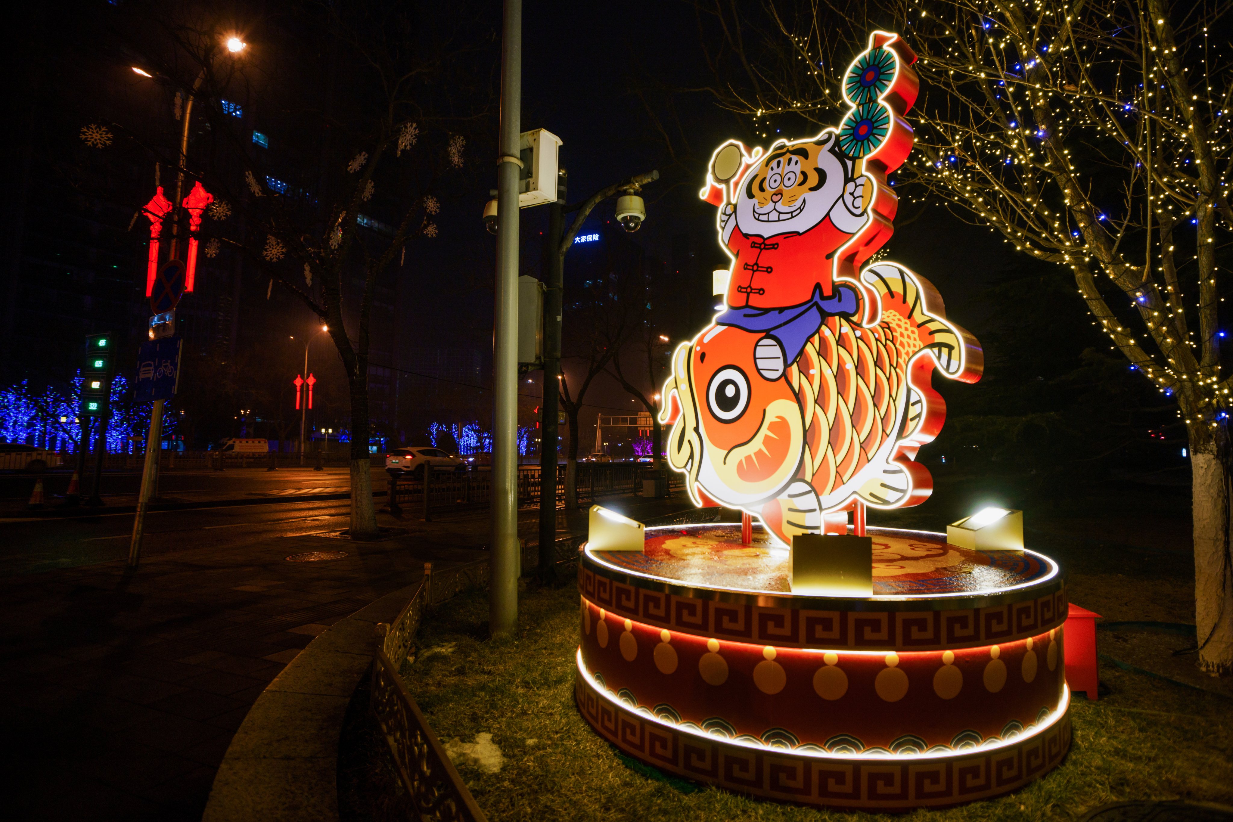 Preparativos para a celebração do Ano Novo Chinês na China