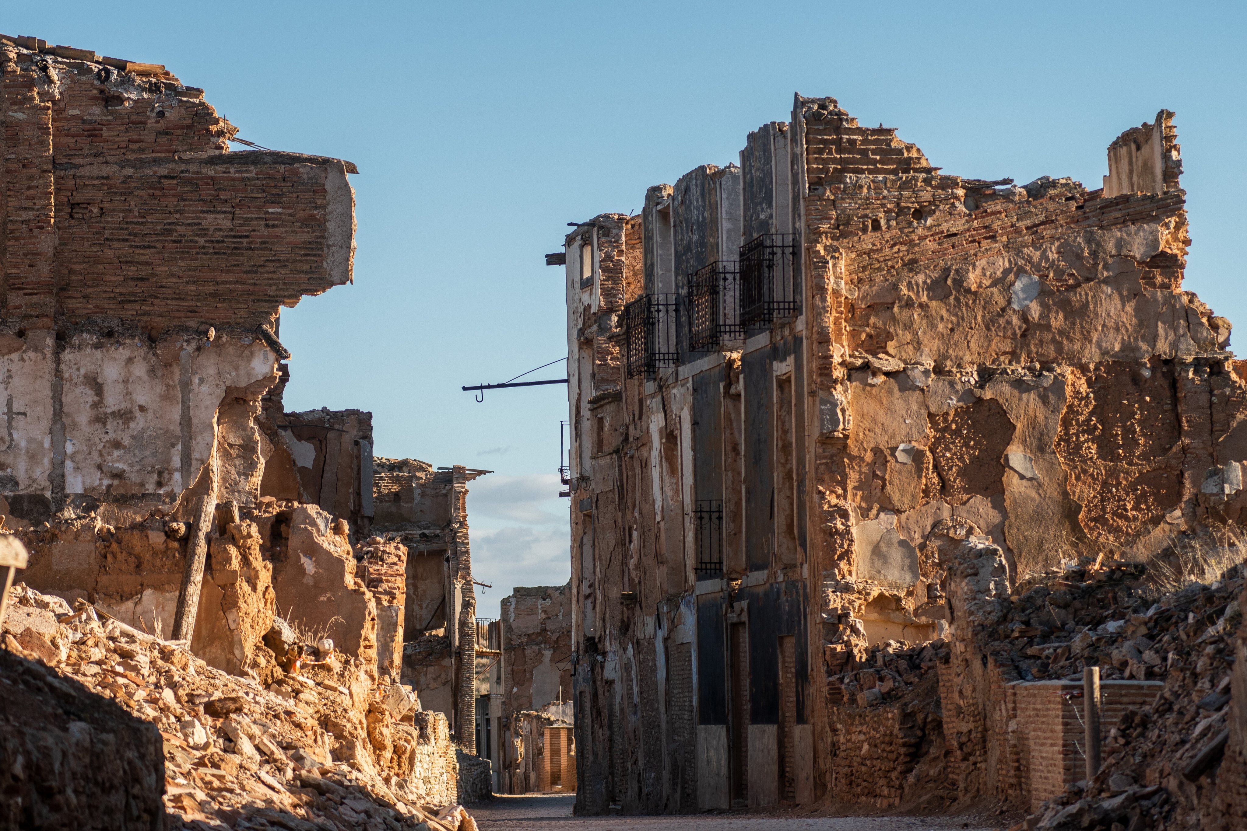 Cidades abandonadas: Belchite, Espanha