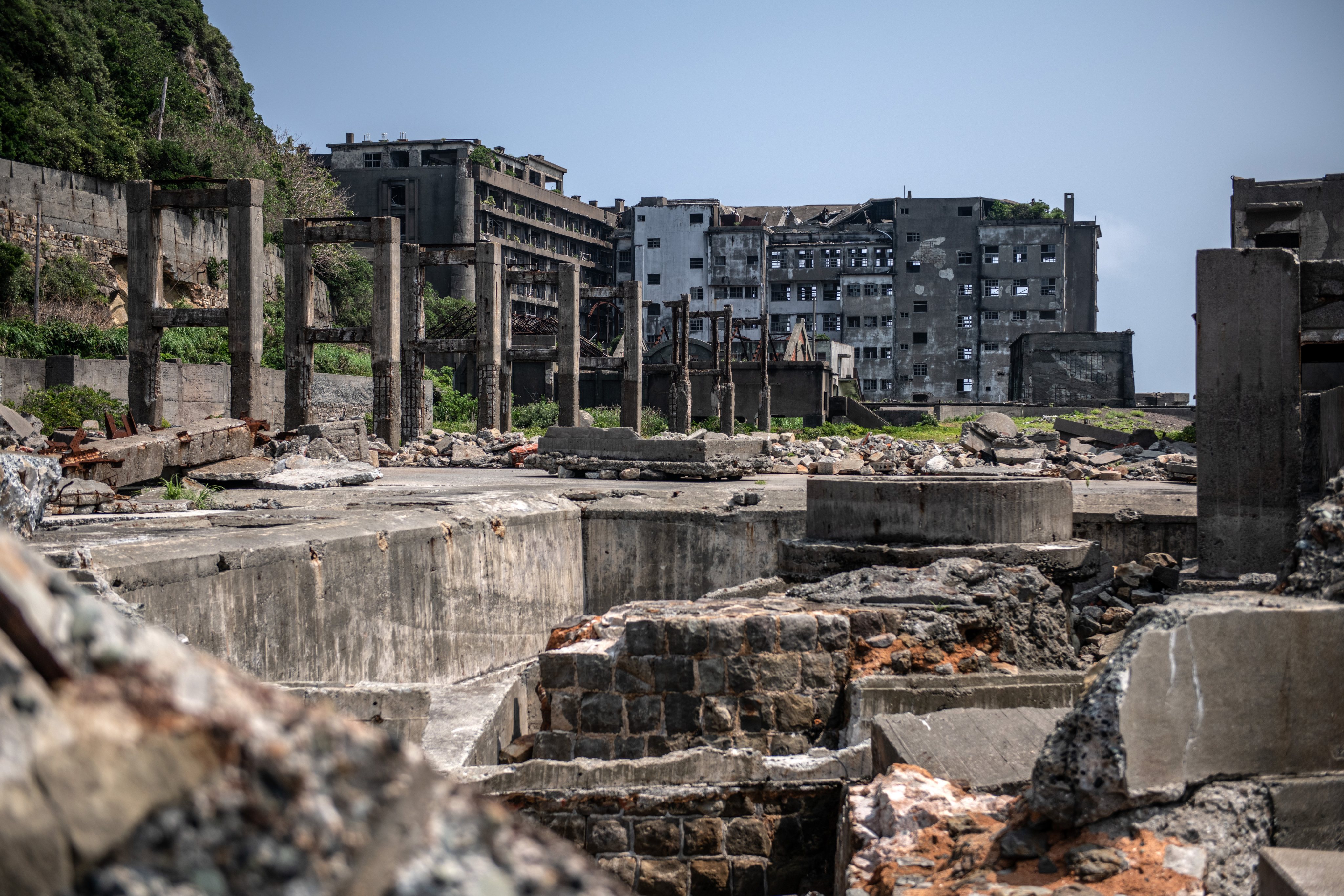 Cidades abandonadas: ilha Hashima, Japão