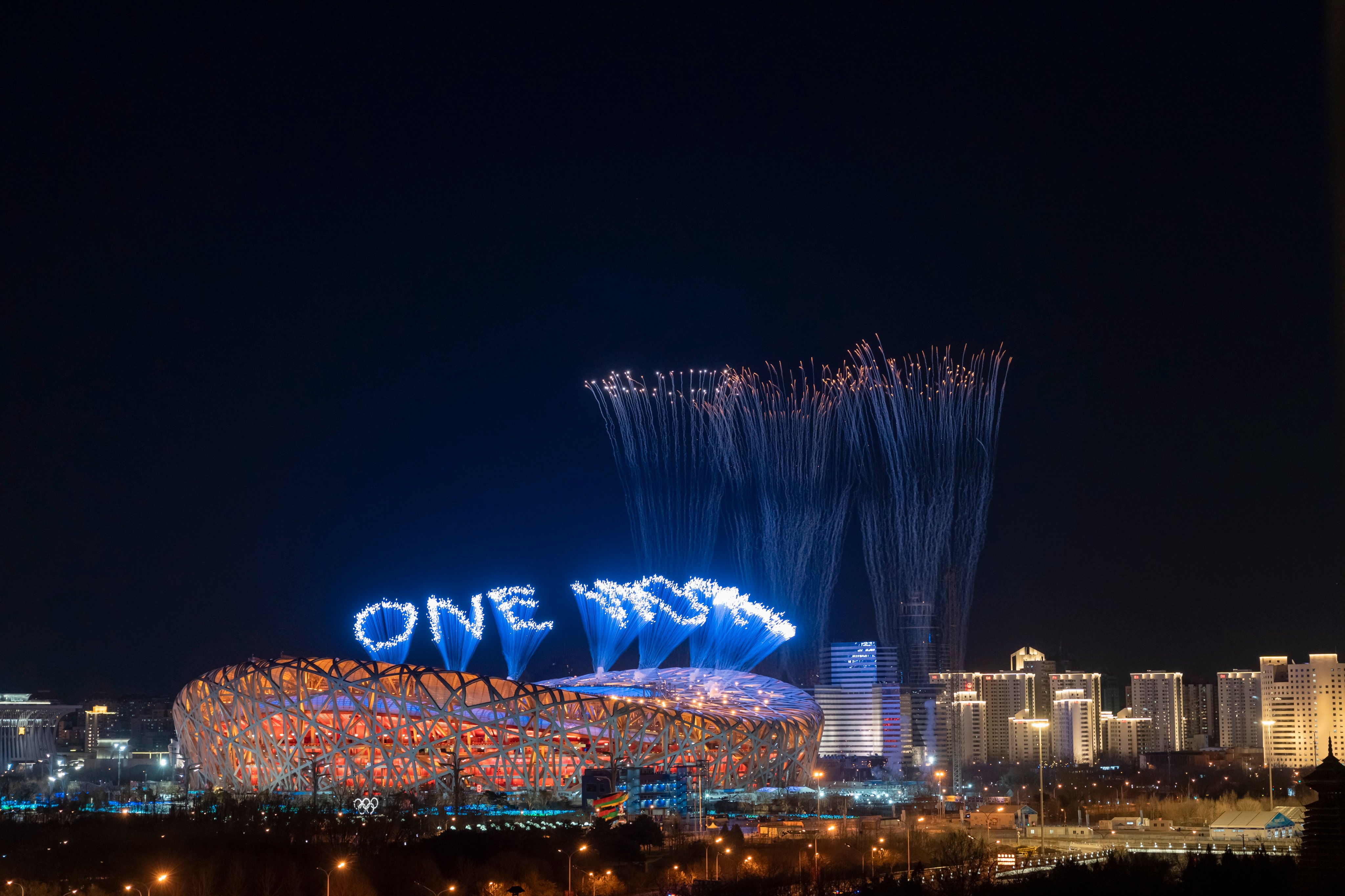 The Closing Ceremony Firework of the 2022 Beijing Winter Olympic Games