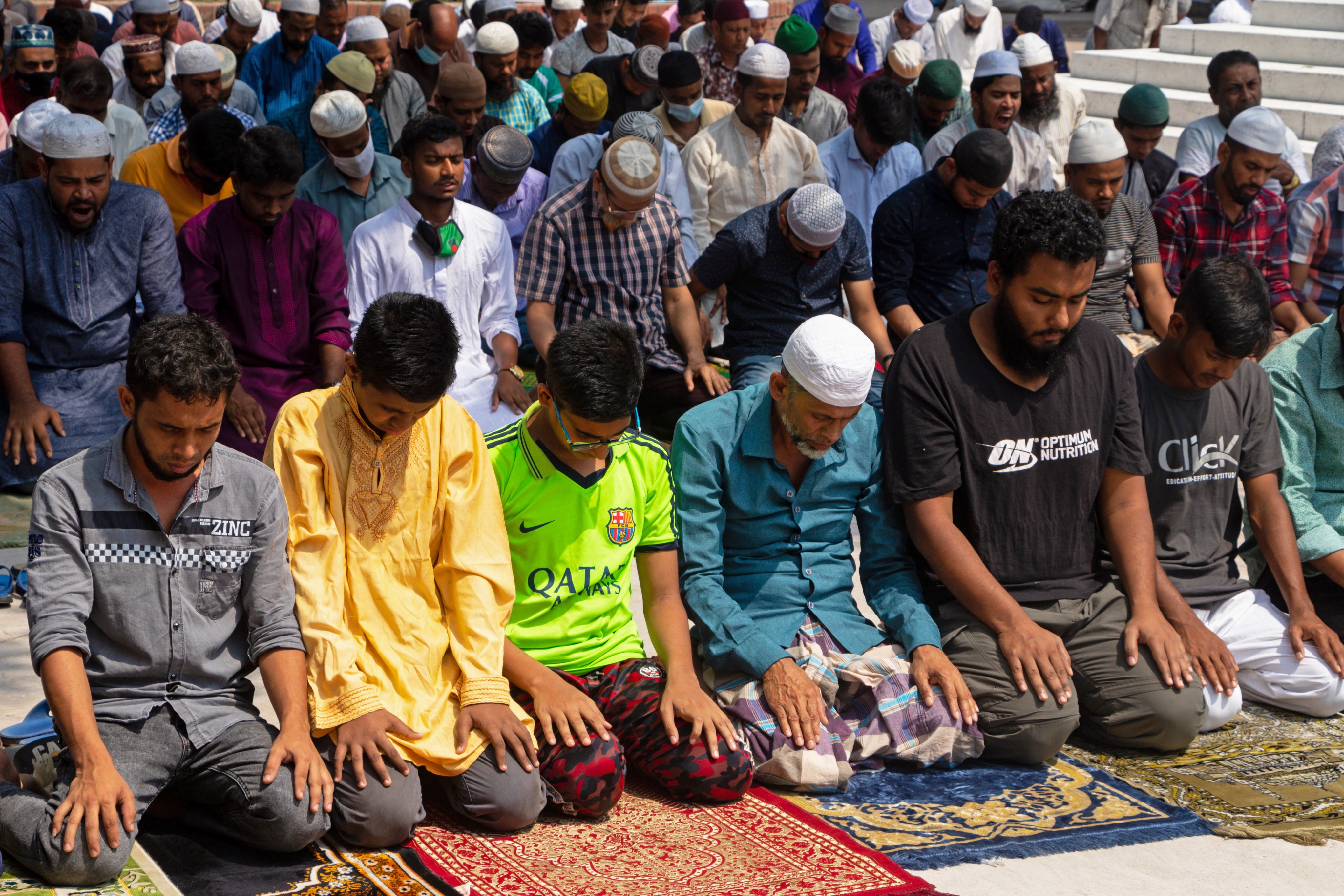 Friday Muslim Prayer During Ramadan