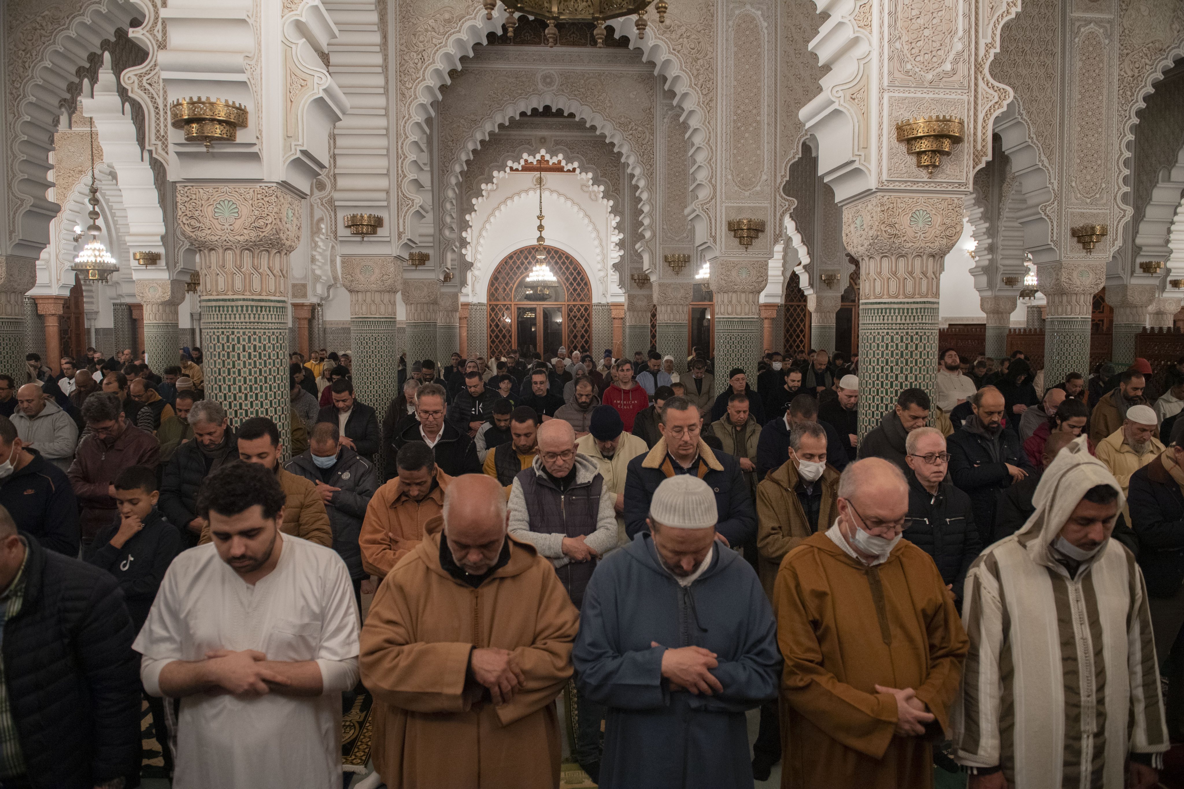 Tarawih prayer in Morocco
