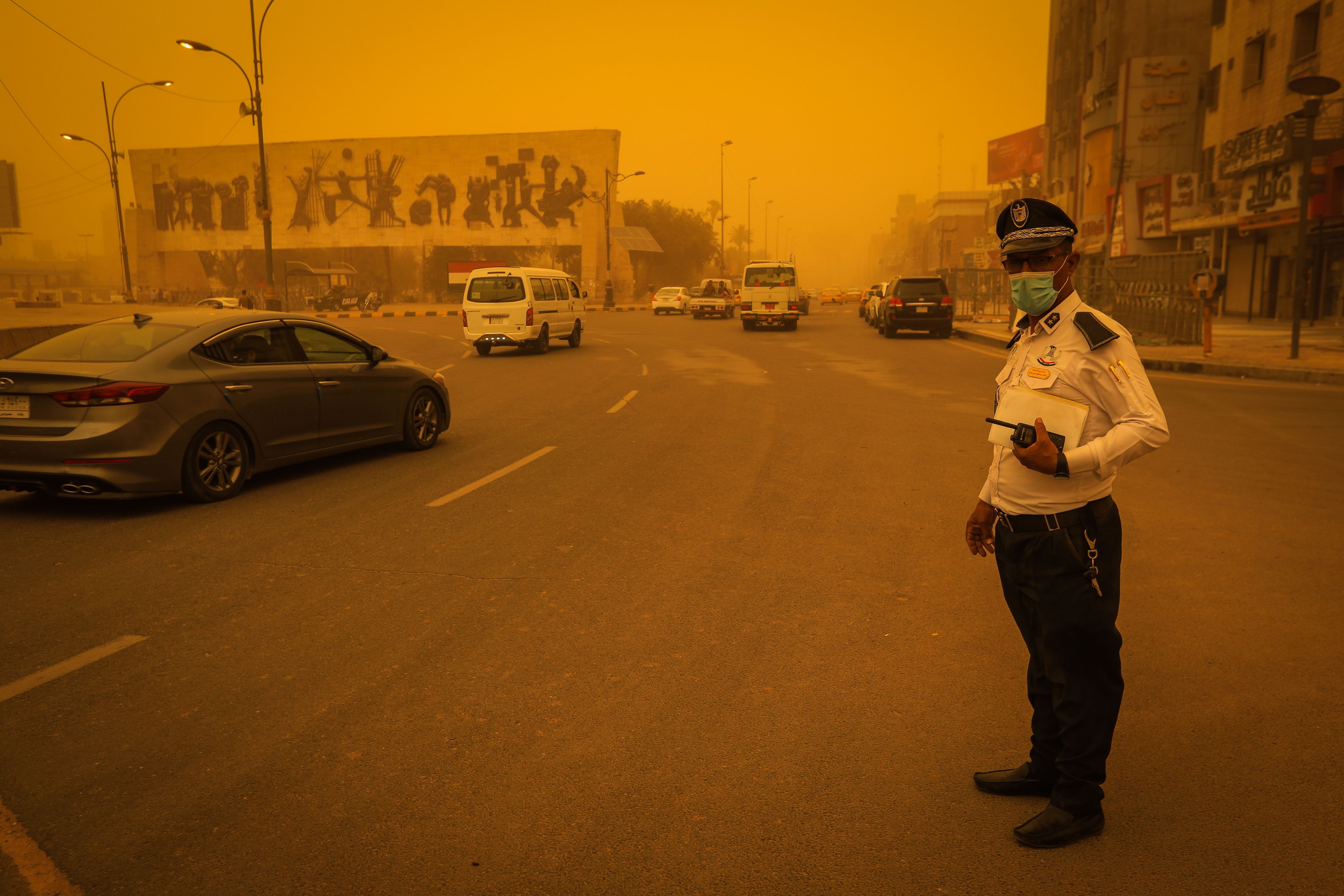 Sandstorm in Iraq&#039;s capital