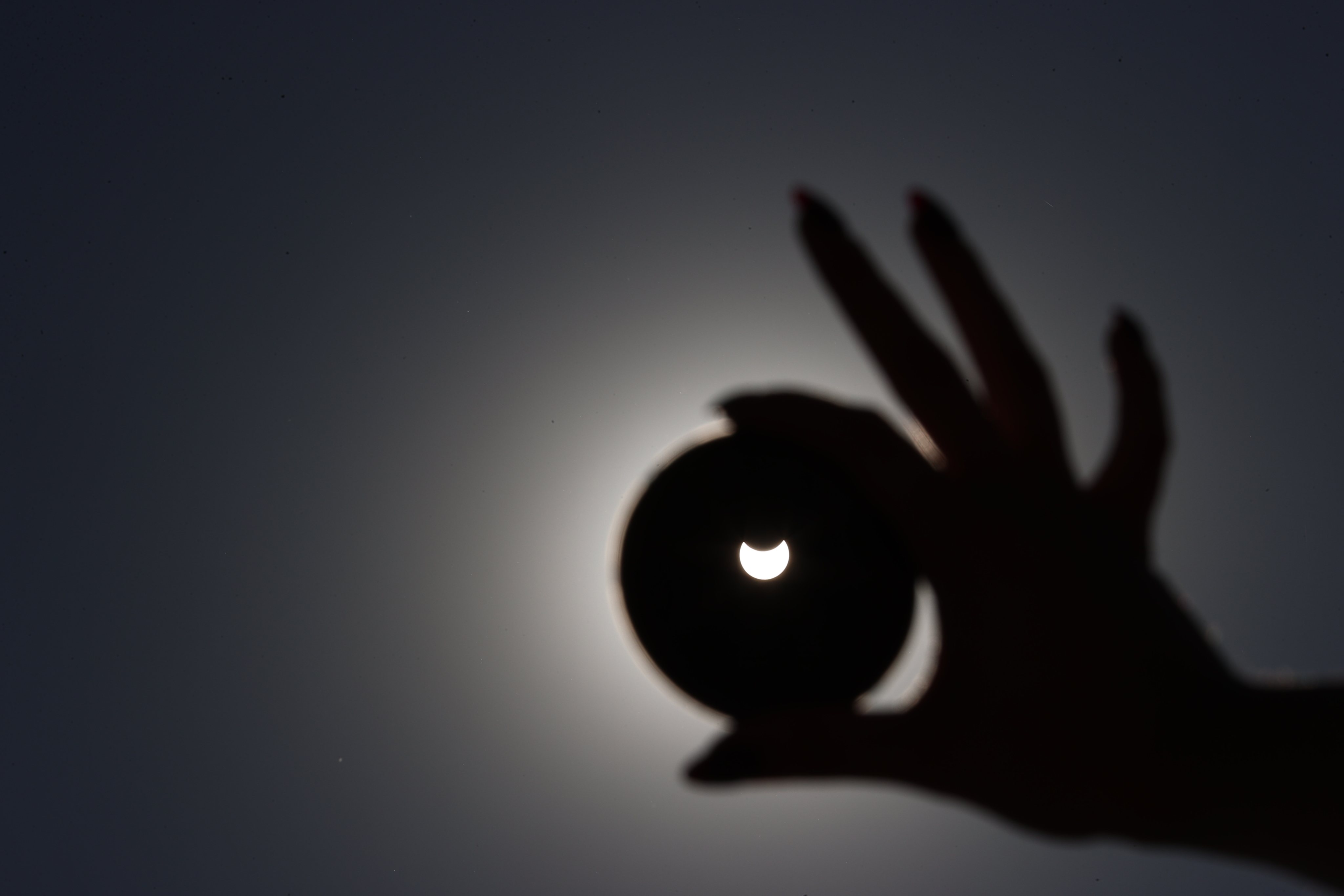 Partial solar eclipse in Ankara