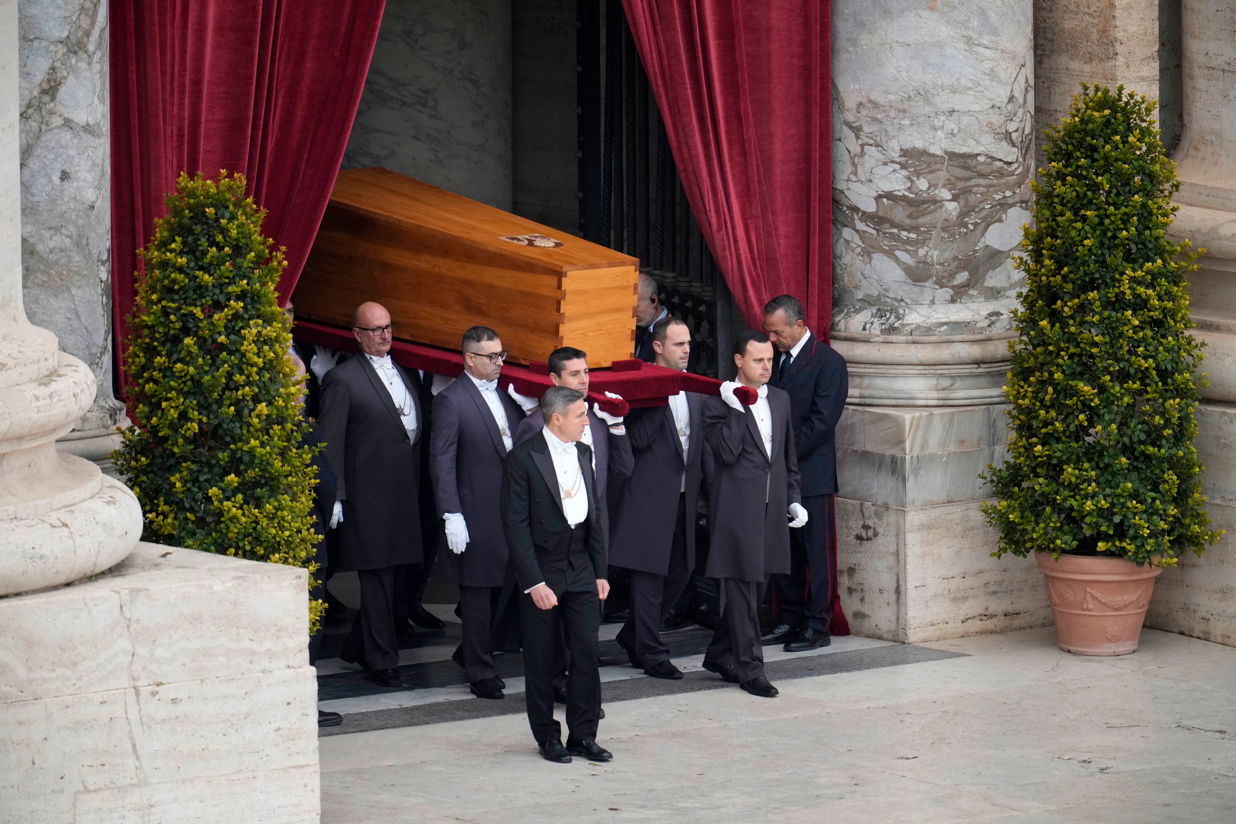 Mourners Gather In Vatican City On The Funeral Day Of Pope Emeritus Benedict XVI
