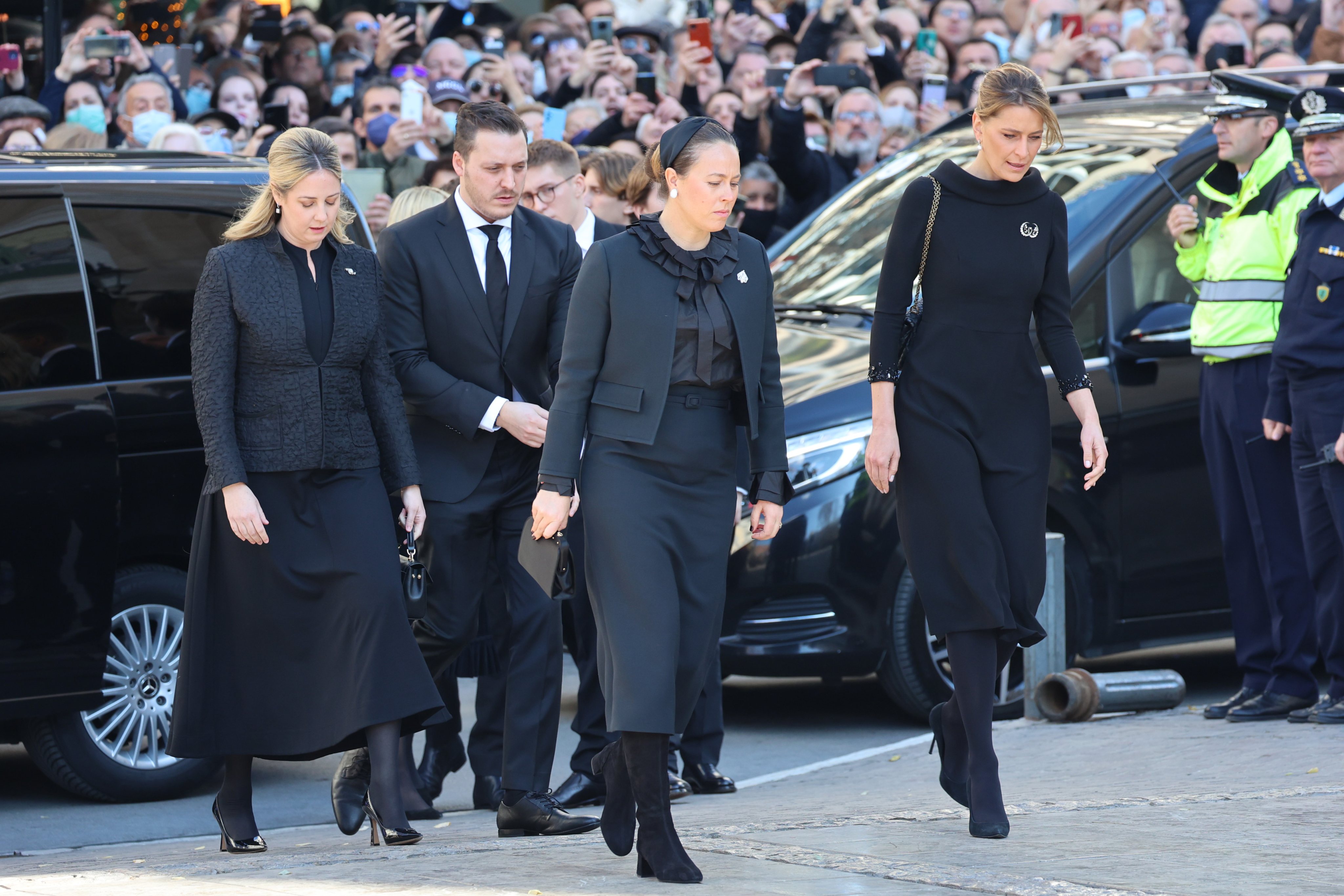 Funeral For Constantine Of Greece At The Metropolitan Cathedral Of Athens