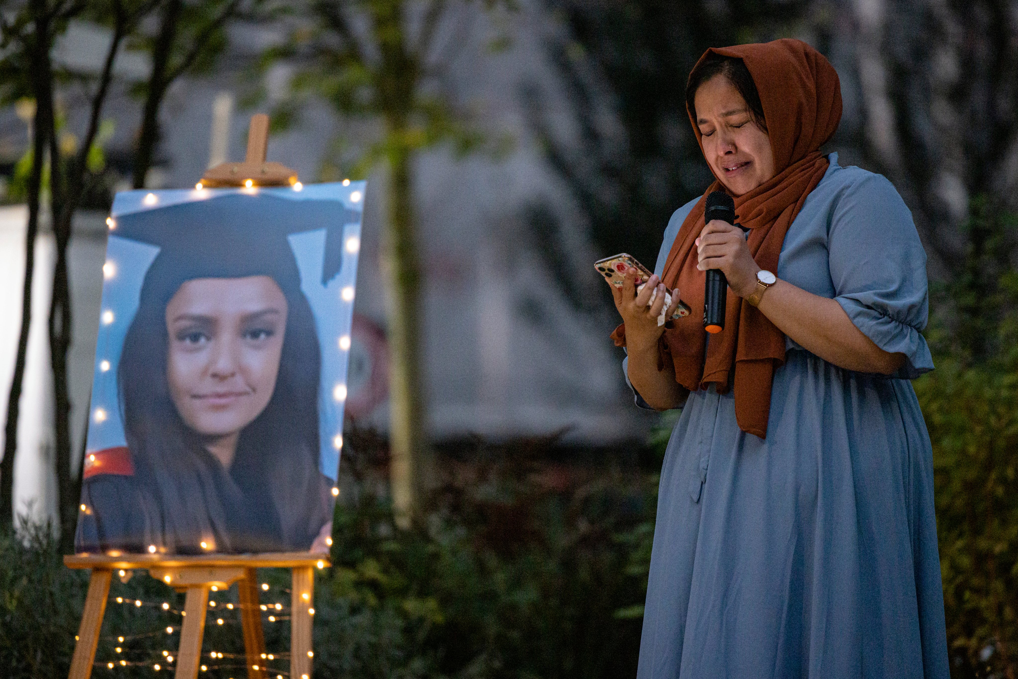 Vigil Is Held For Murdered Teacher Sabina Nessa