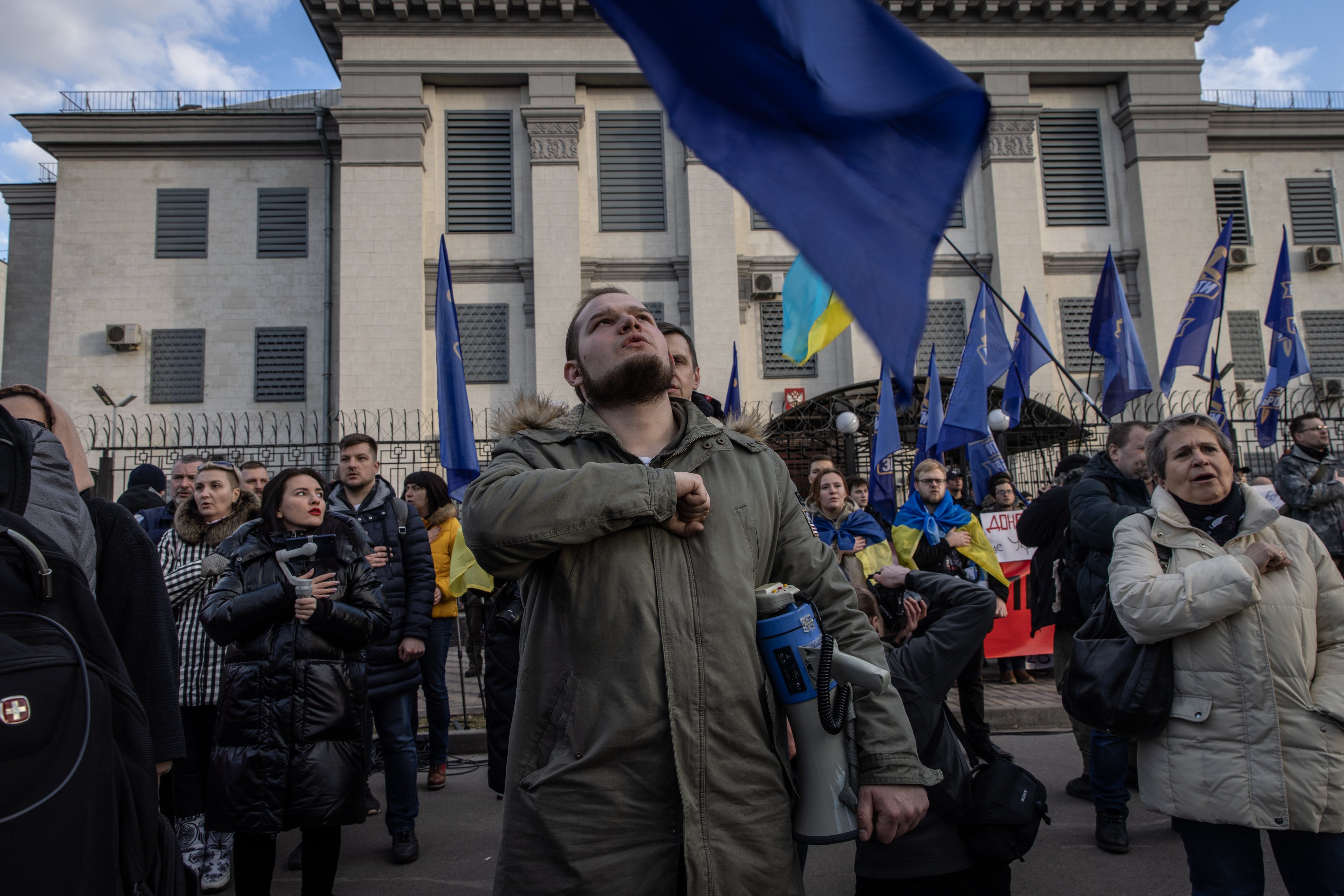 Kyiv Reacts To Looming Threat Of Invasion