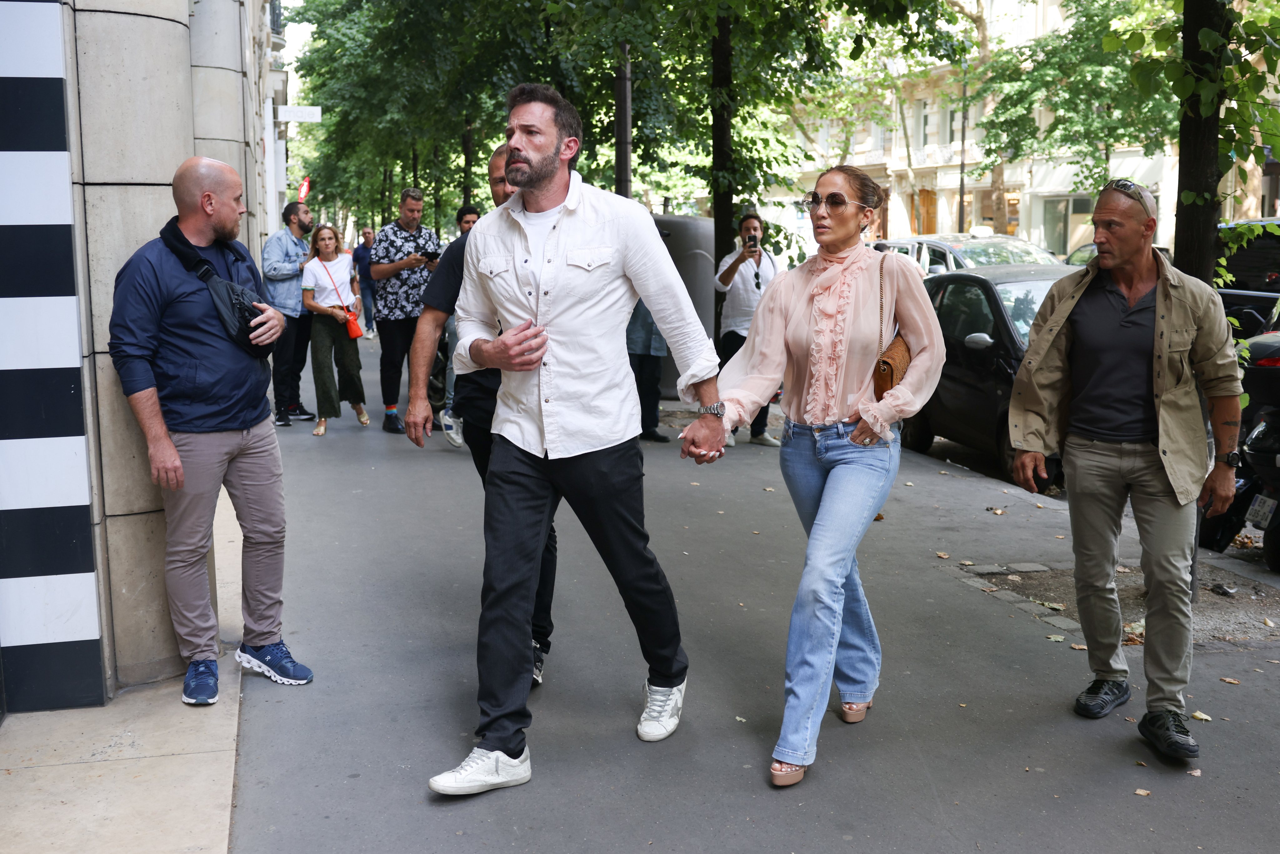 Celebrity Sightings In Paris - July 25, 2022