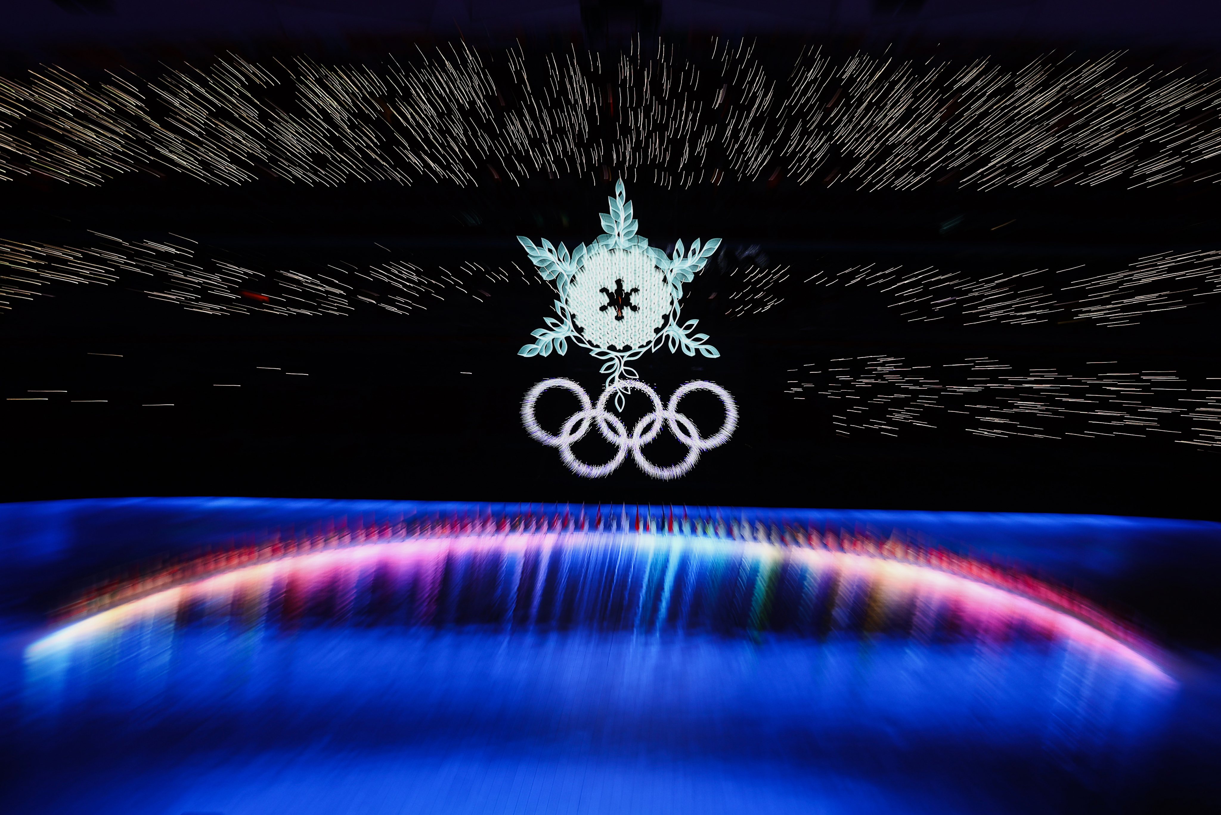 Closing ceremony of Winter Olympic Games in Beijing, China