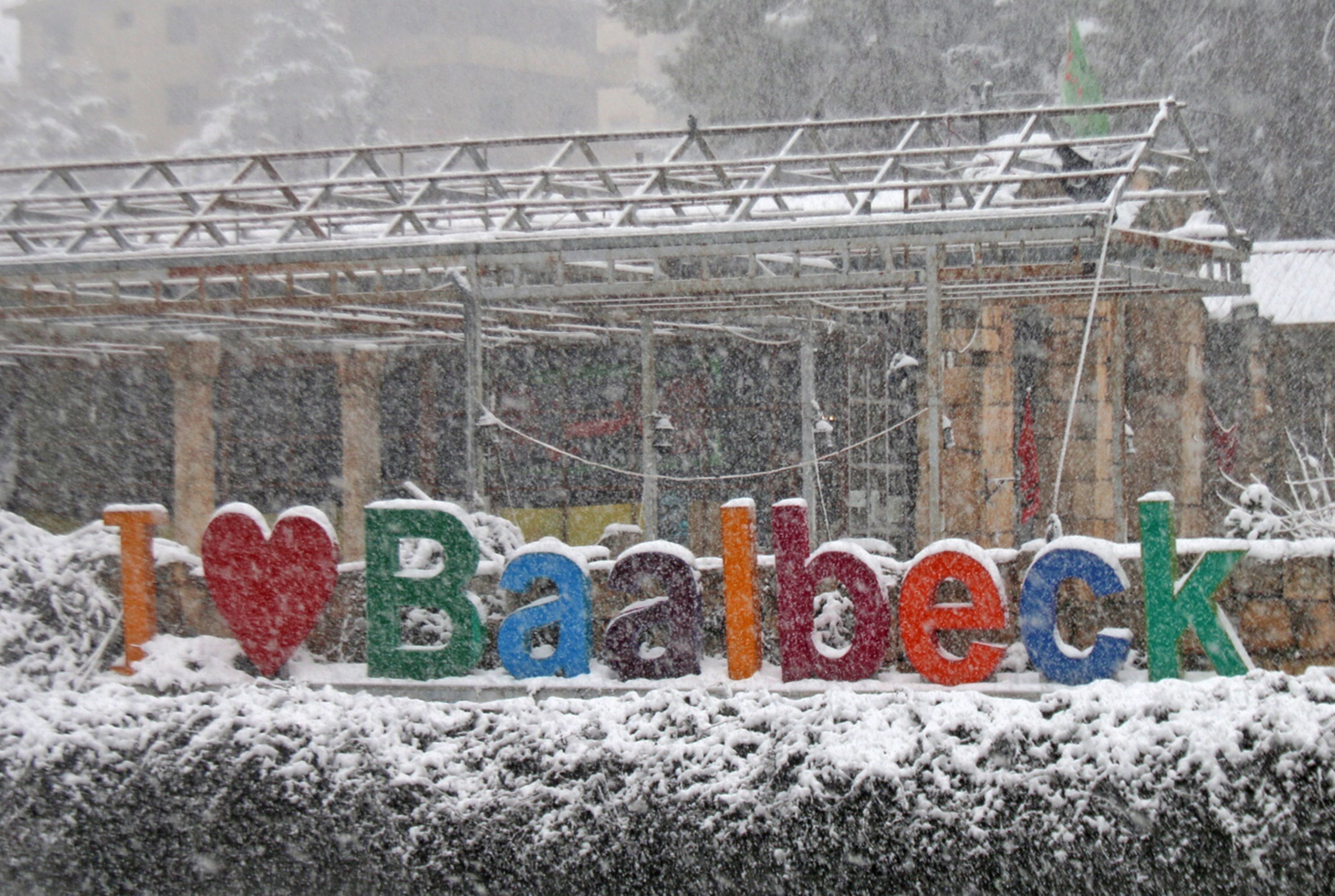 LEBANON-WEATHER-SNOW
