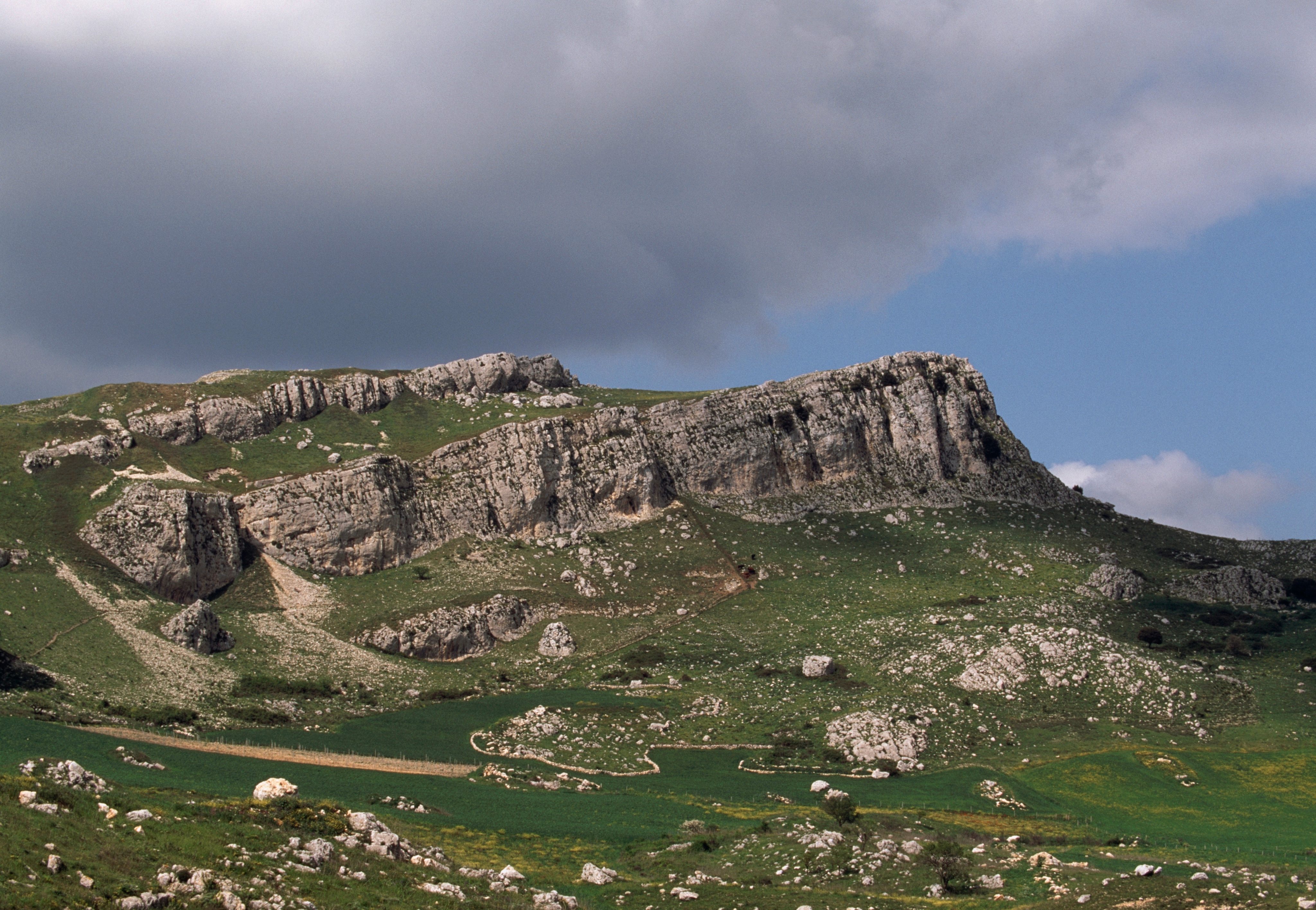 View of Mount Adranone, Adragna