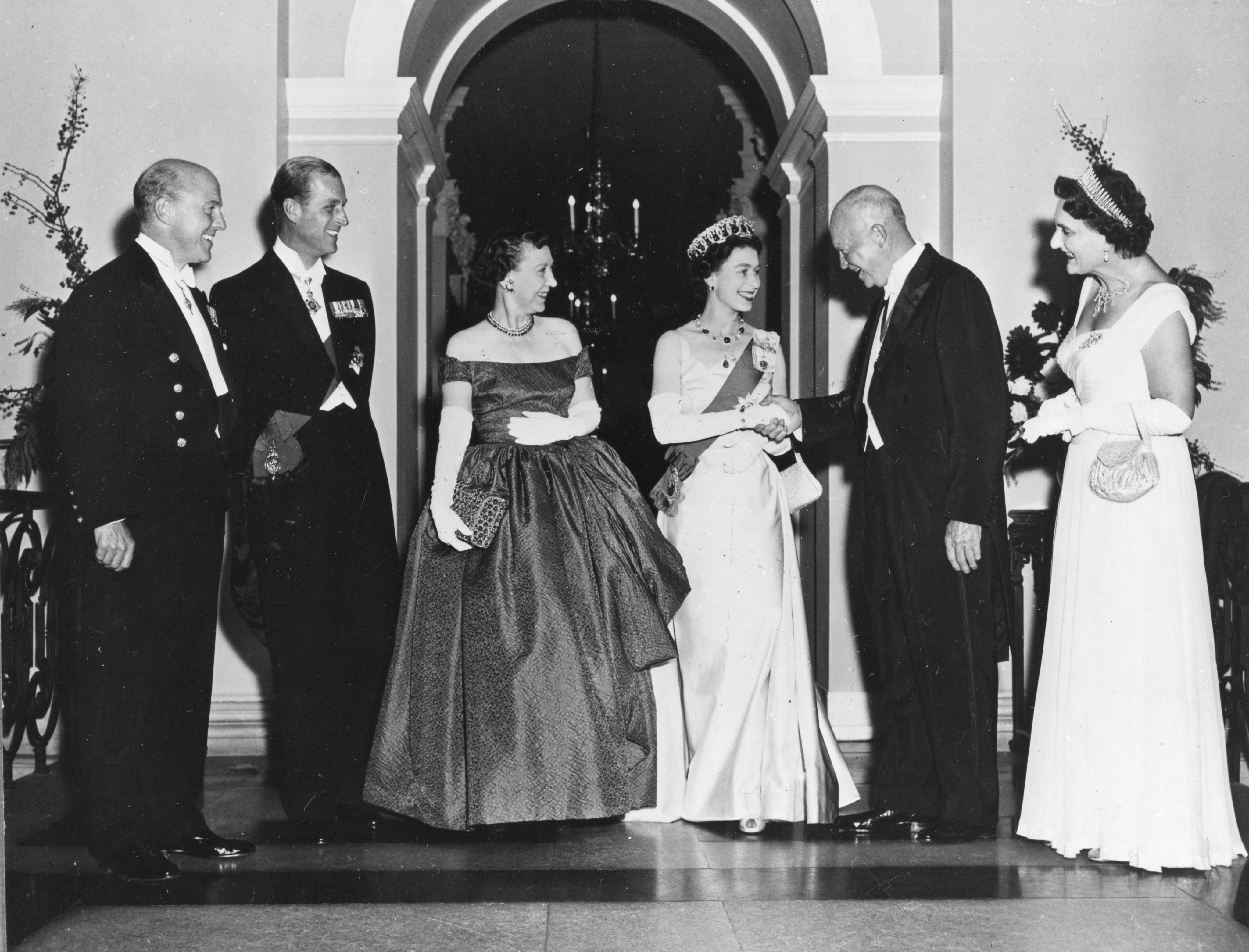 Queen Elizabeth At The White House