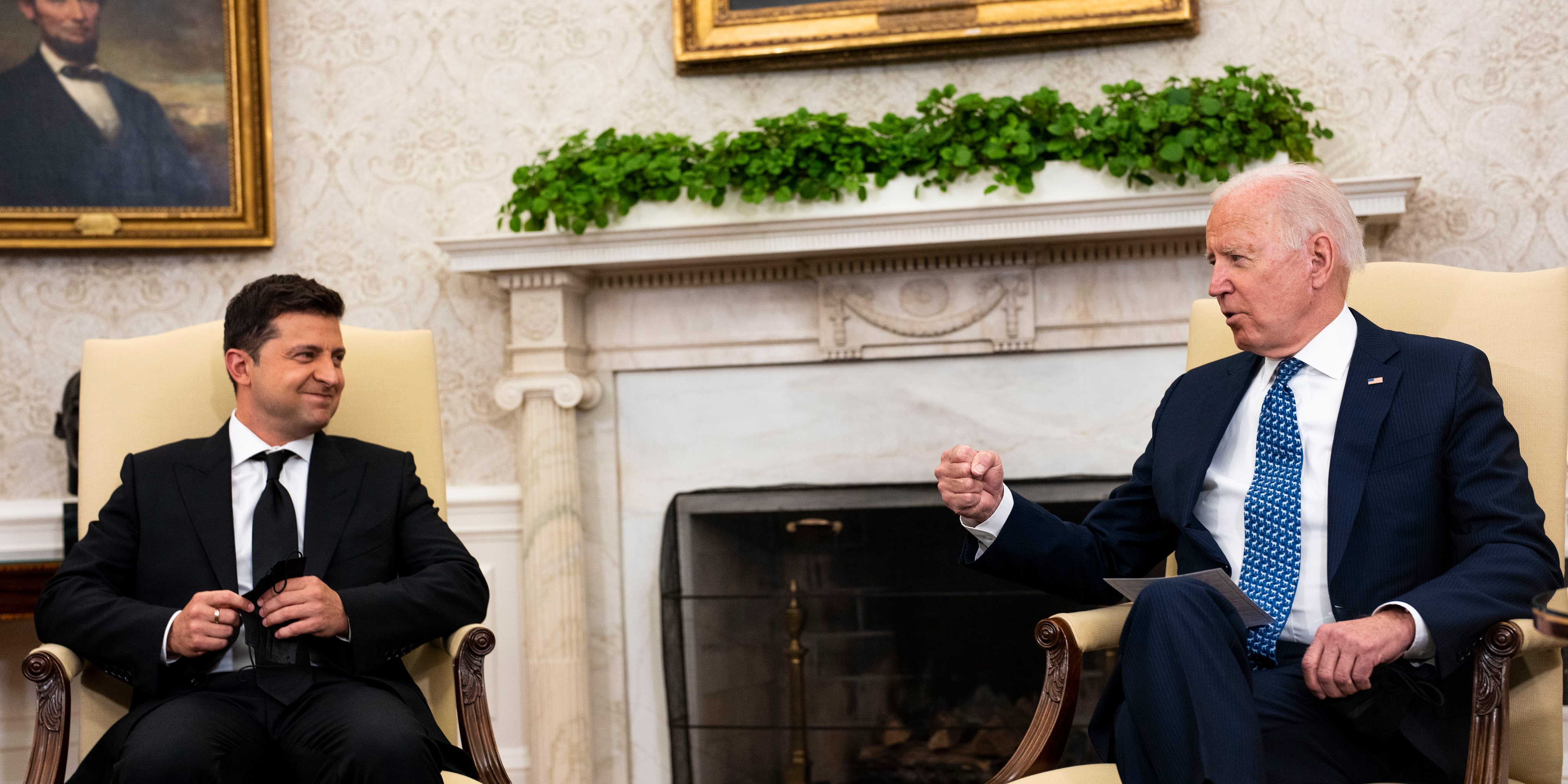 President Biden Welcomes Ukrainian President Zelensky To The White House