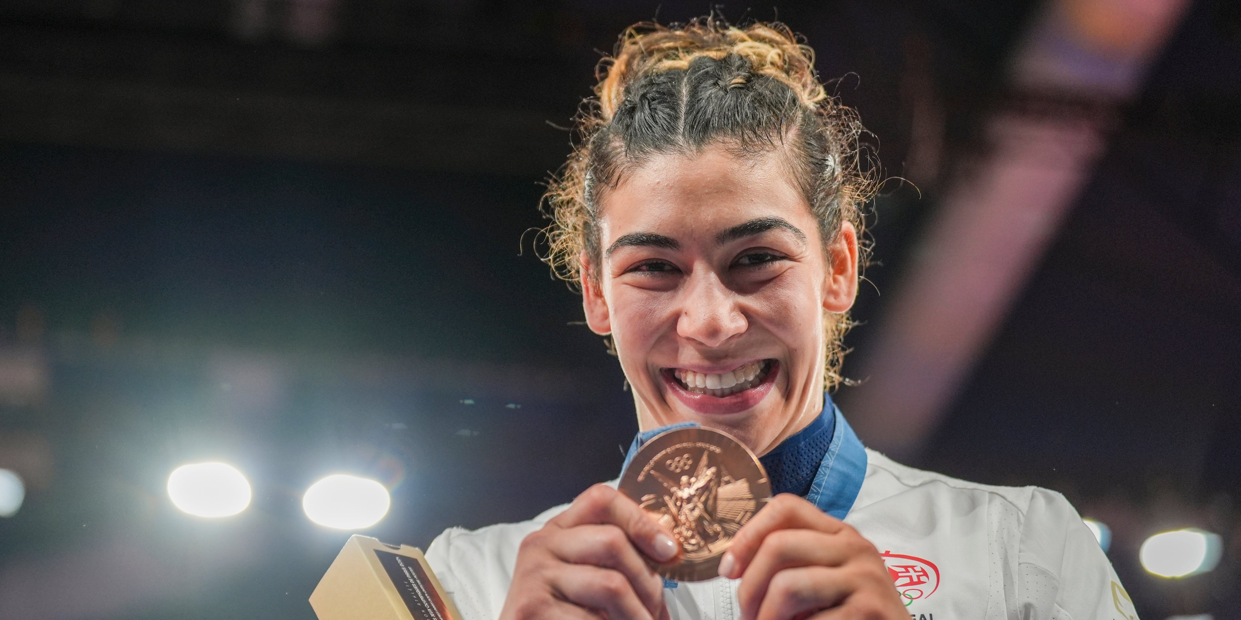 A judoca portuguesa venceu a japonesa Rika Takayama no combate decisivo