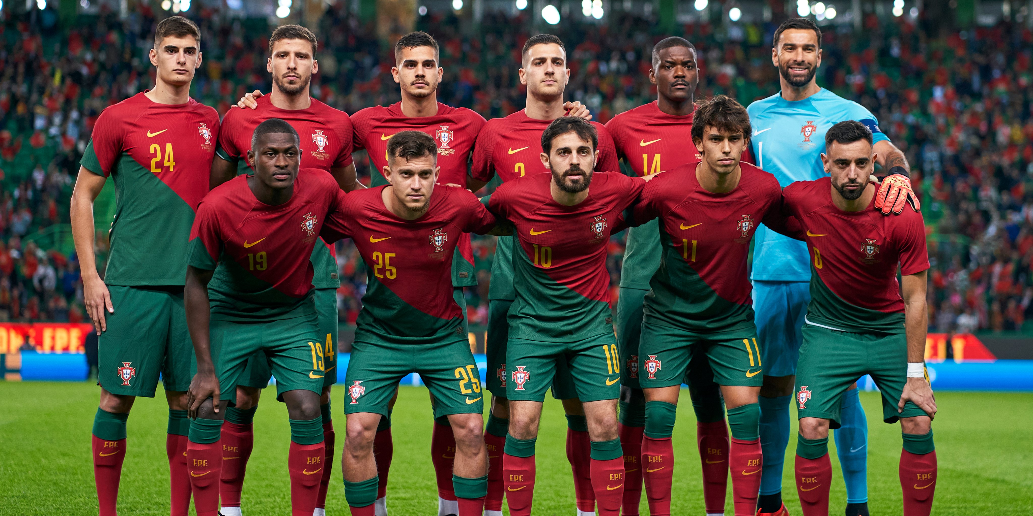 Seleção de Portugal posa para foto oficial no Catar: Estamos prontos, portugal