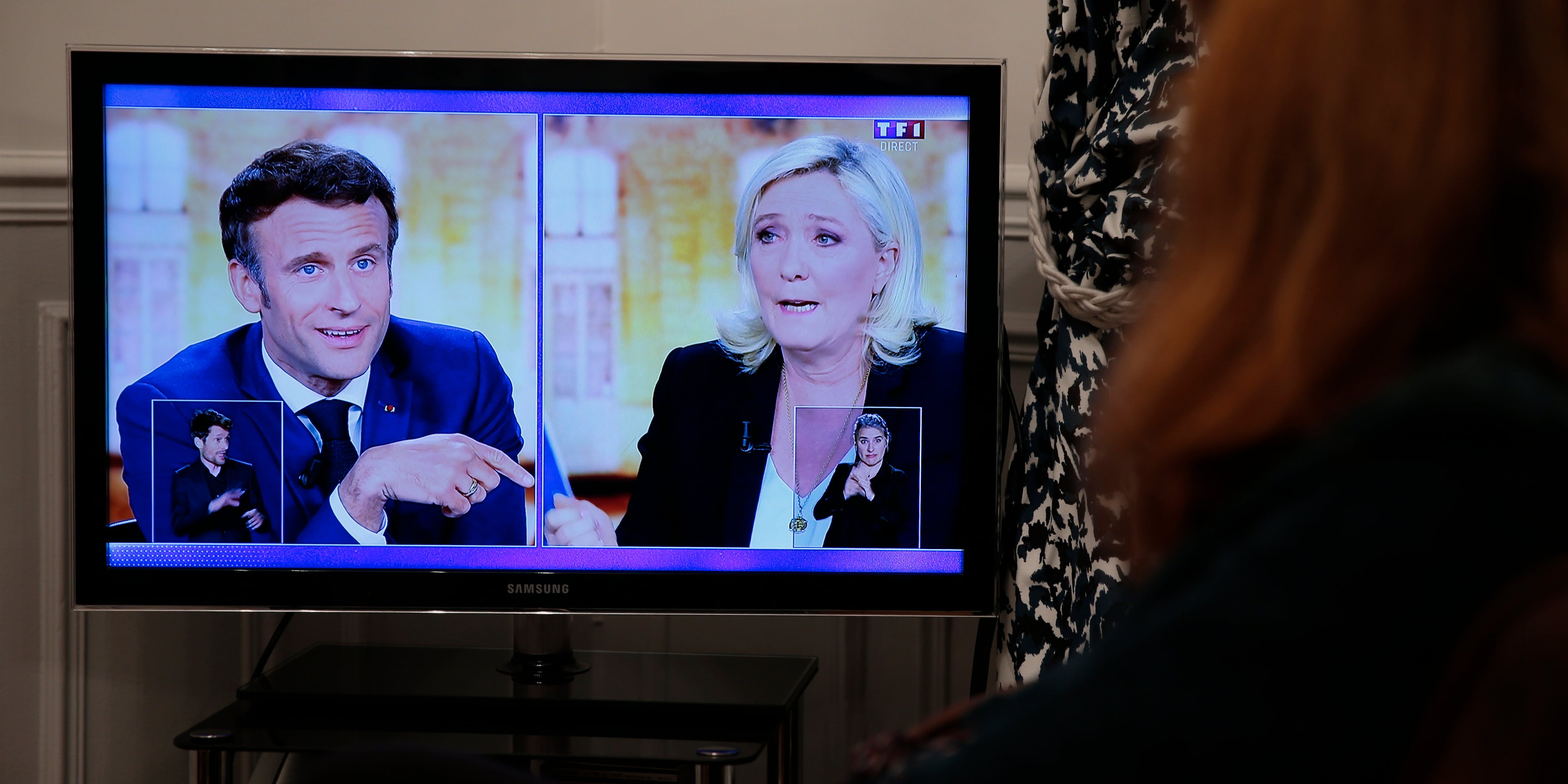 French Presidential Candidates Face-Off In Televised Debate