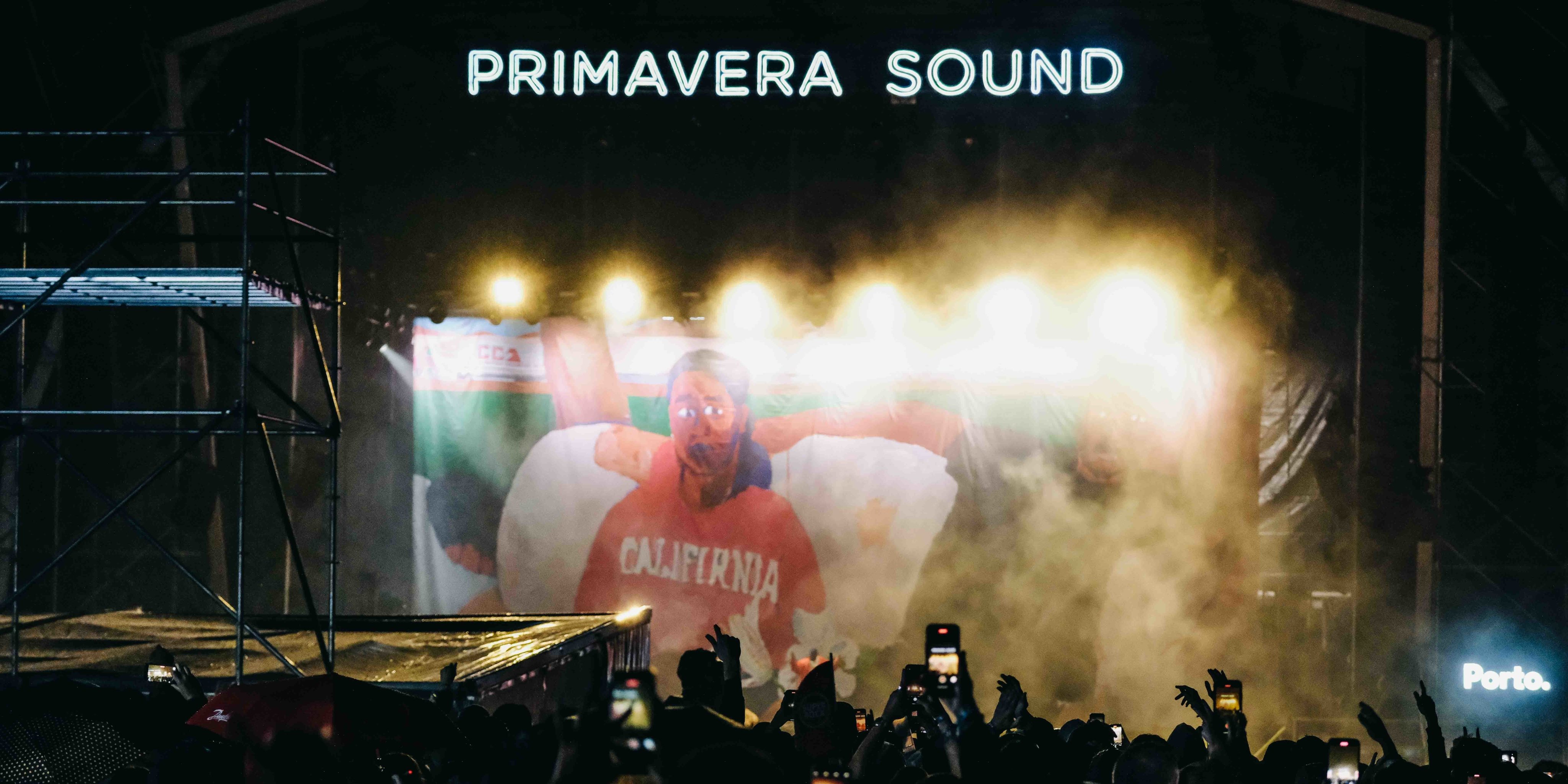 O rapper norte-americano esteve no festival Primavera Sound, no Porto, pela segunda vez. A primeira foi em 2014.