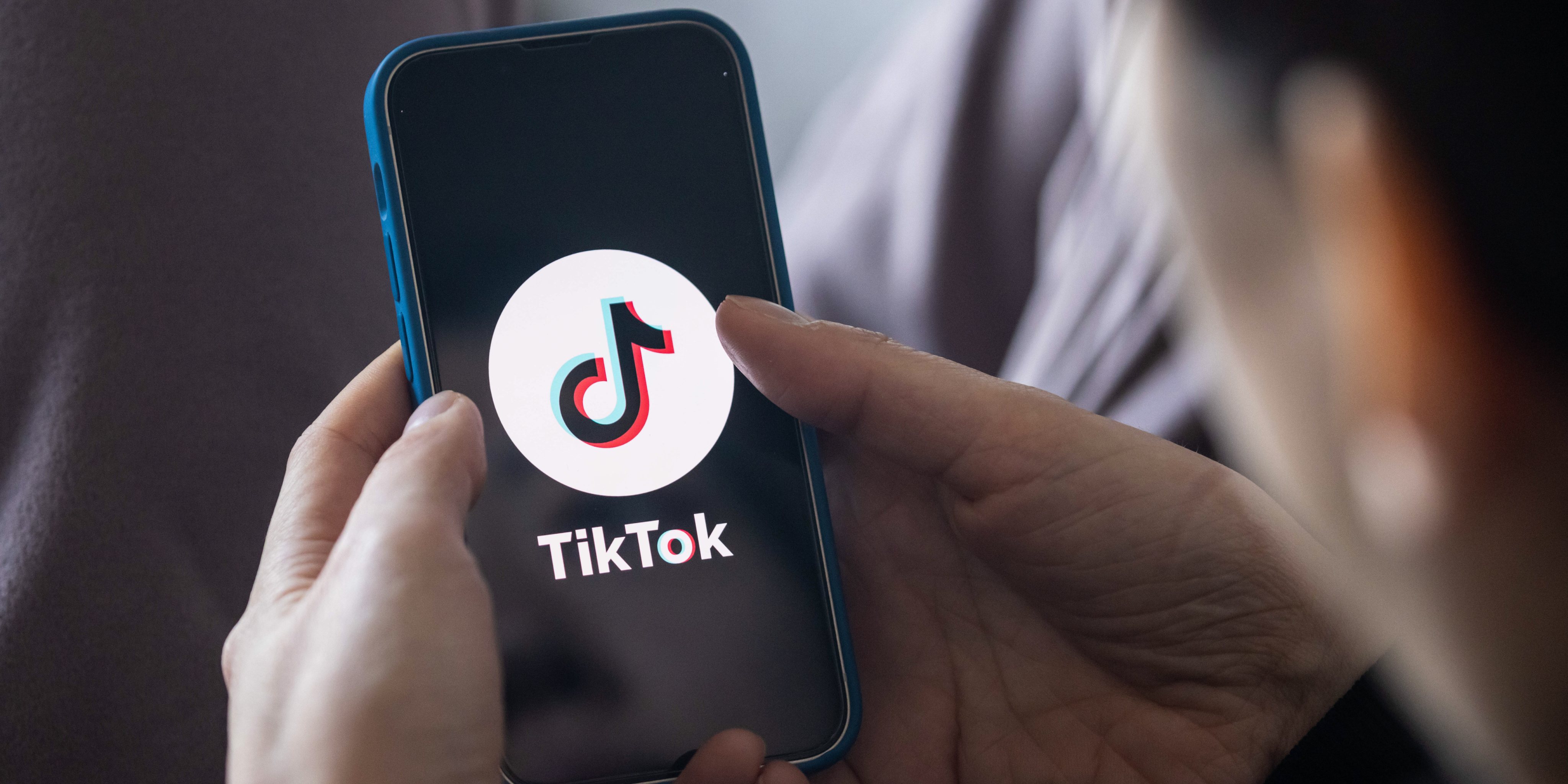In this photo illustration, a TikTok App Logo is displayed