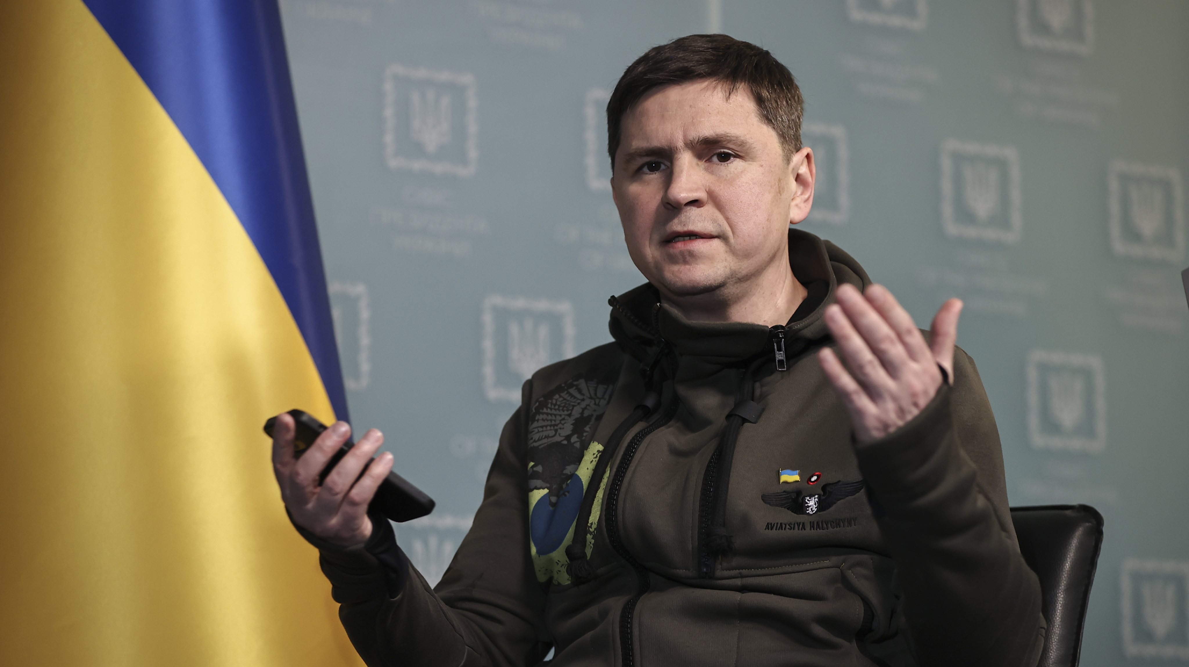 Head of the Ukraine president&#039;s office, Mikhail Podolyak