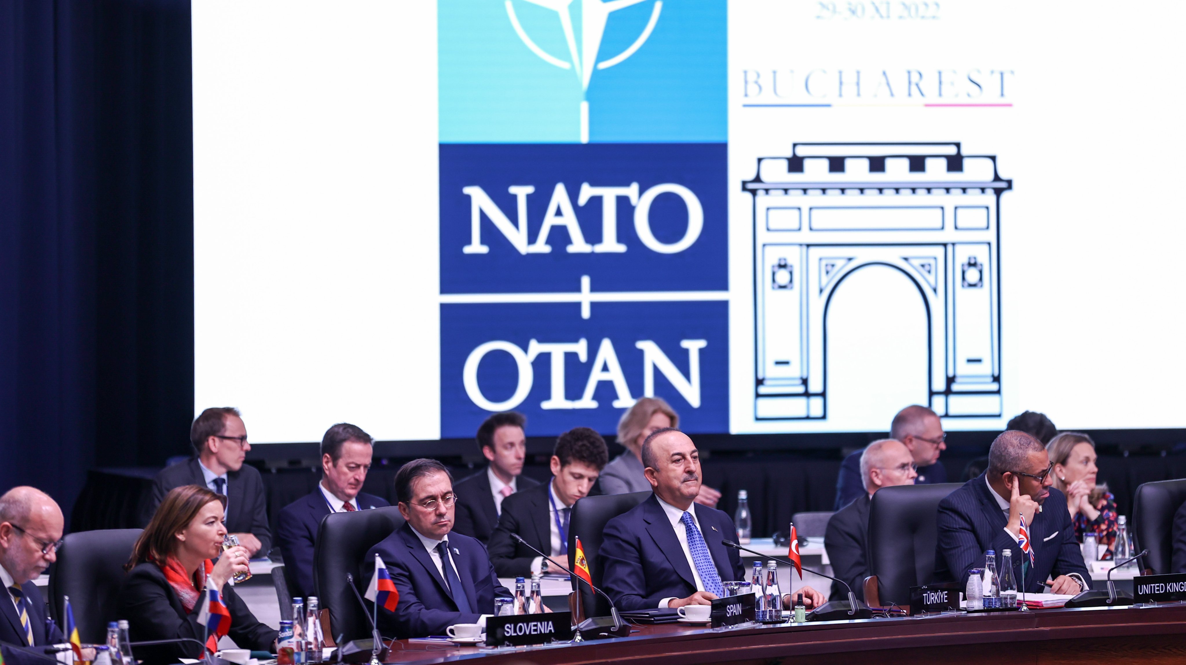 NATO Foreign Ministers Meeting in Bucharest